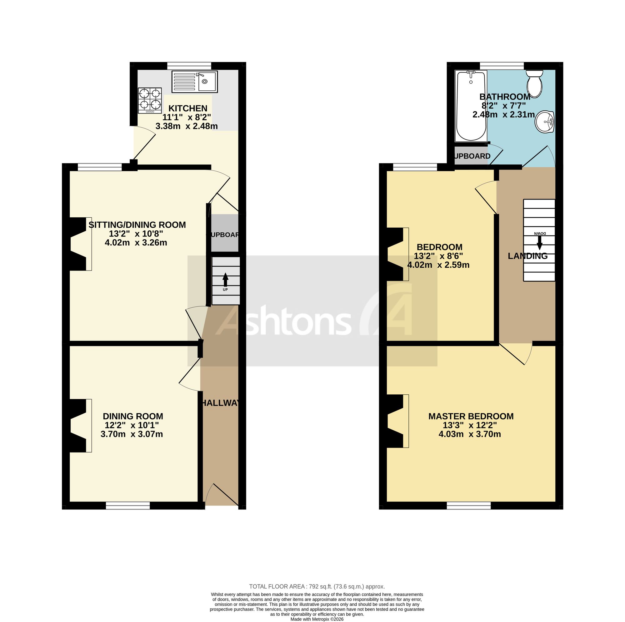 19 Rosewood Avenue, Warrington floorplan
