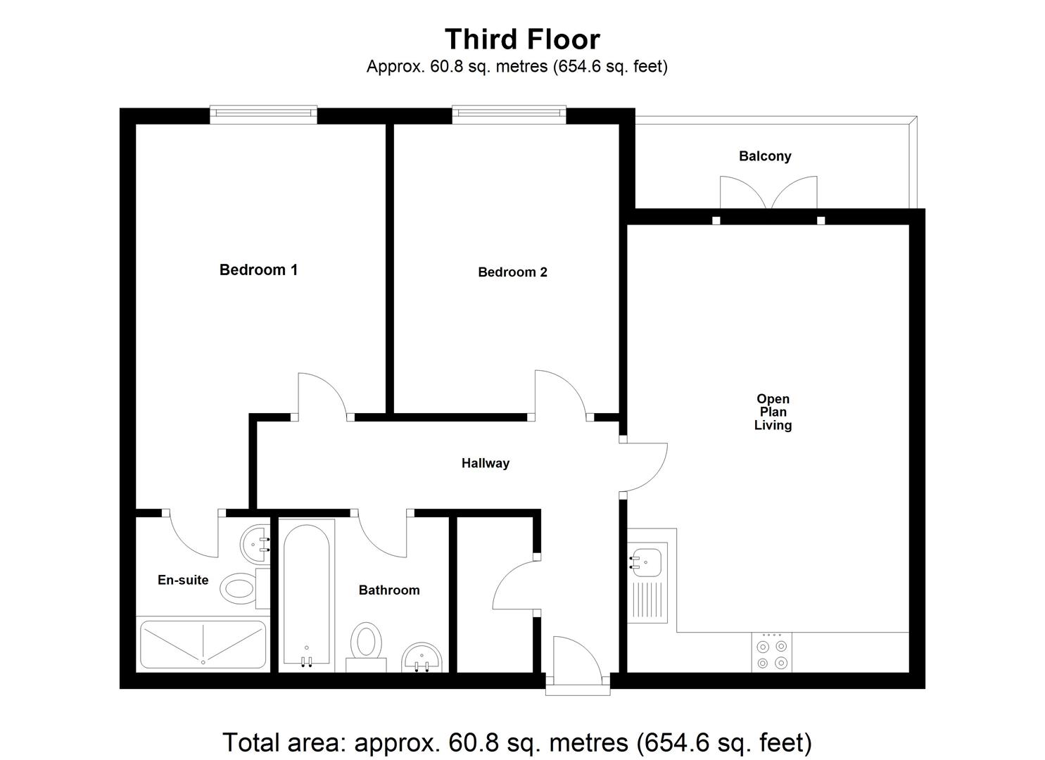 Princes Way, Bletchley, Milton Keynes MK2, 2 bedroom flat for sale 61850853 PrimeLocation
