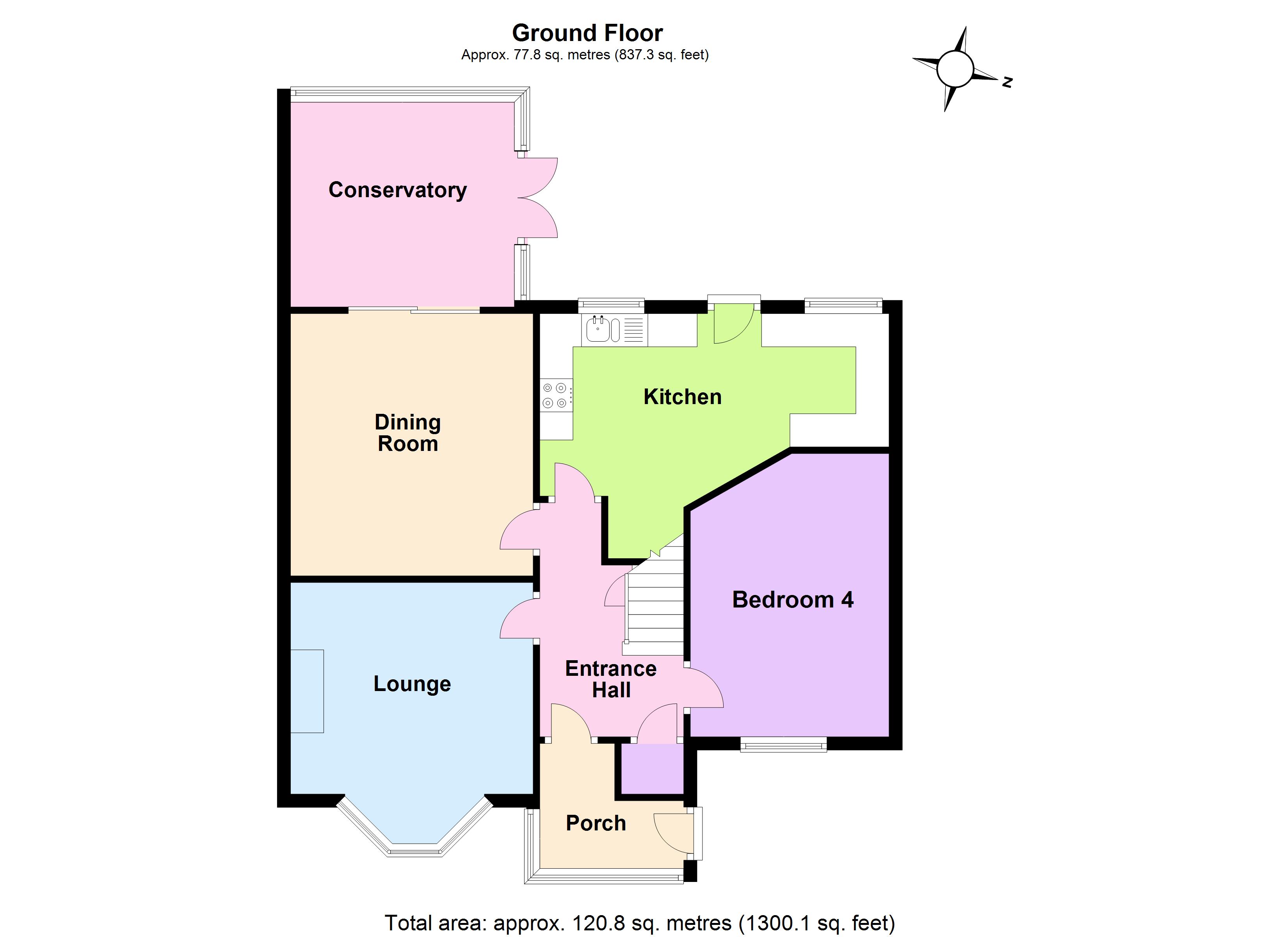 34, Edinburgh Road, Northamptonshjire floorplan