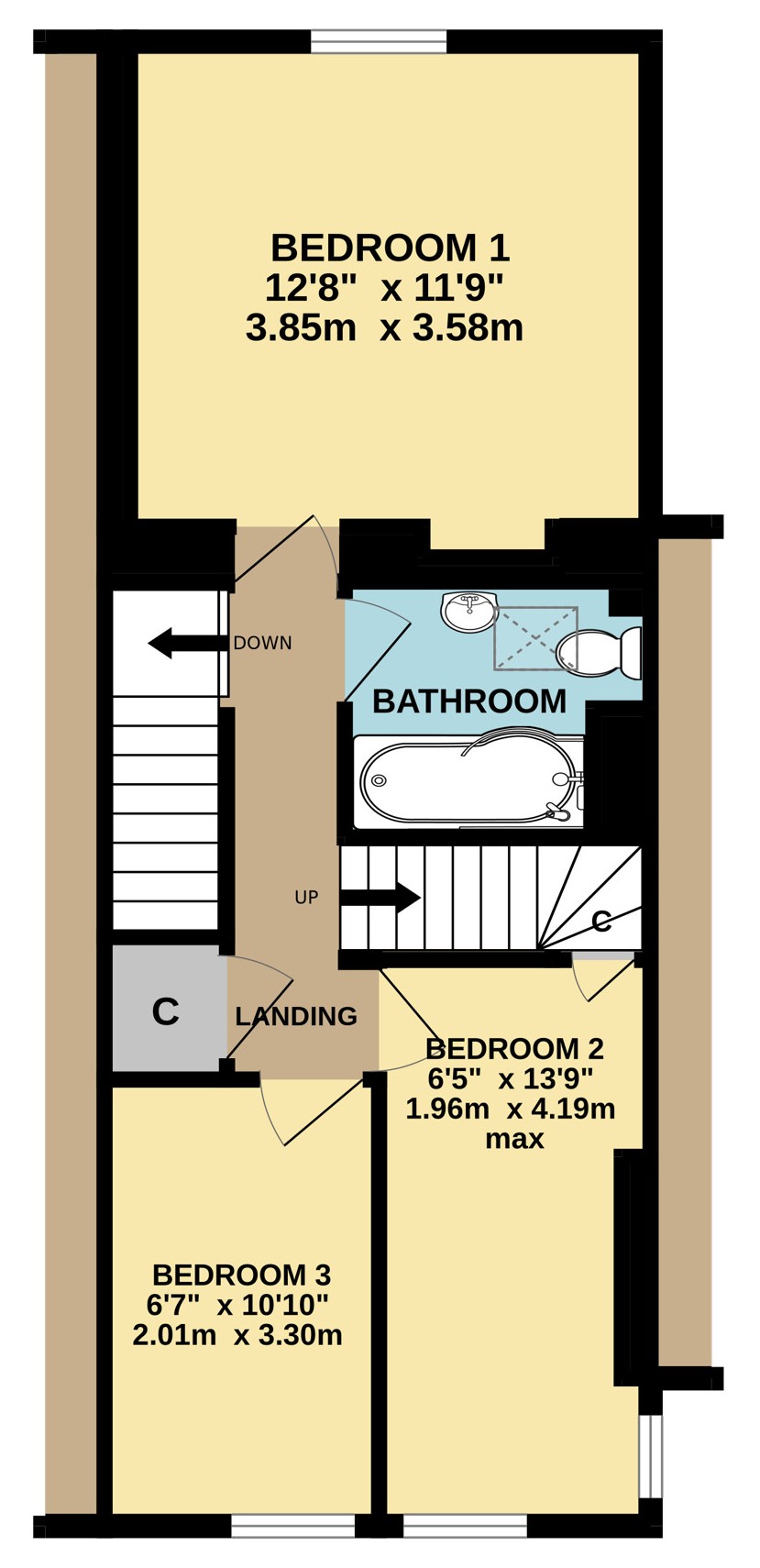 3 Westbridge Road, Launceston Cornwall, Cornwall floorplan