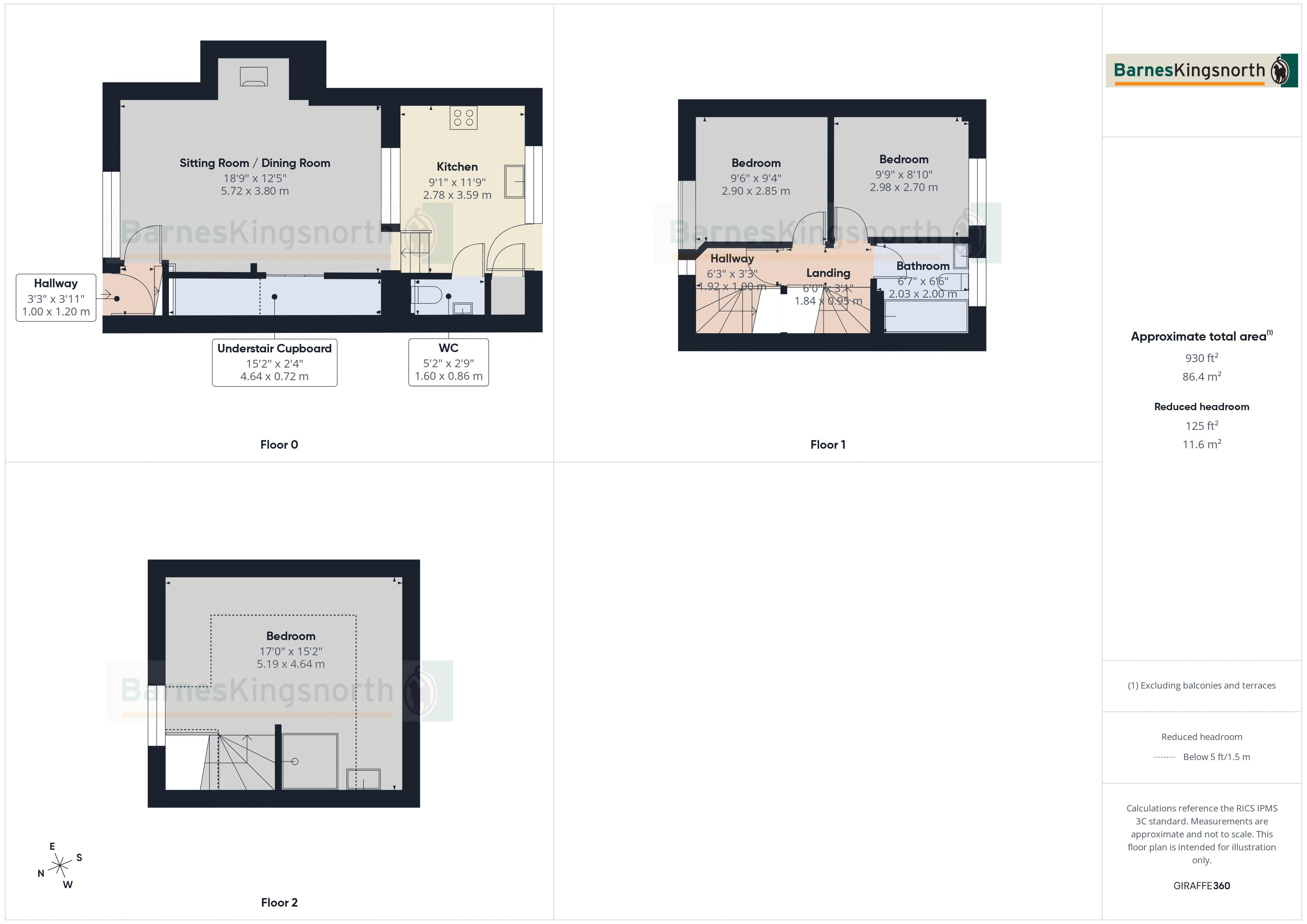 1 The Old Workhouse, High Street, Brenchley floorplan
