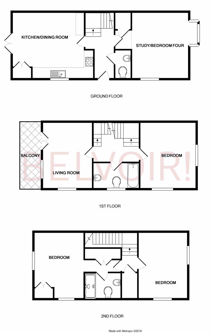 3 Bedrooms  for sale in Barrington Drive, Basingstoke RG24