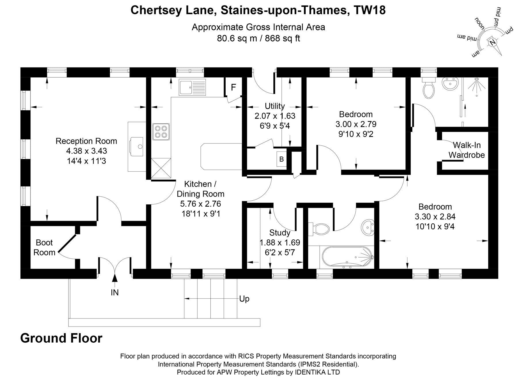 34 Thames Retreat, 141, Chertsey Lane, Surrey floorplan