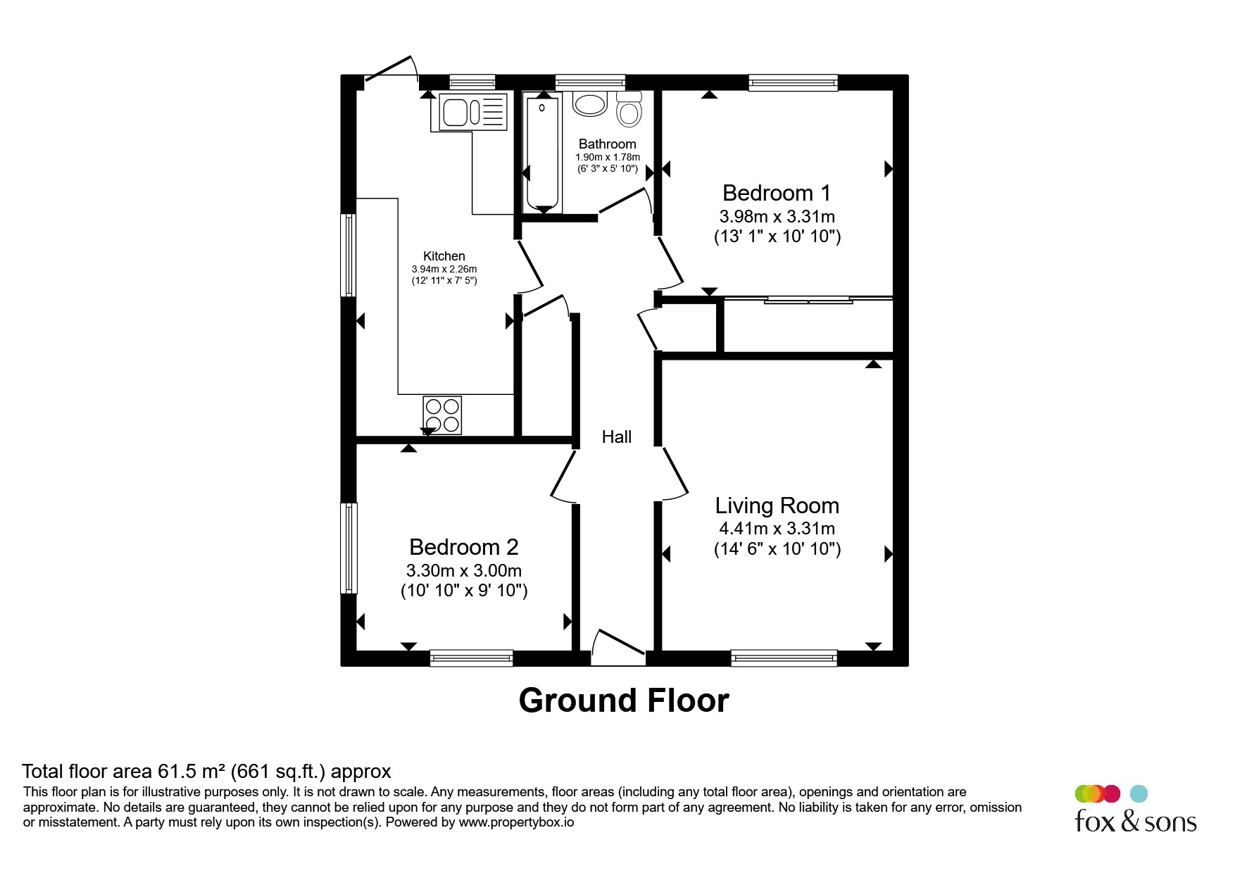 228, Hangleton Way, HOVE floorplan