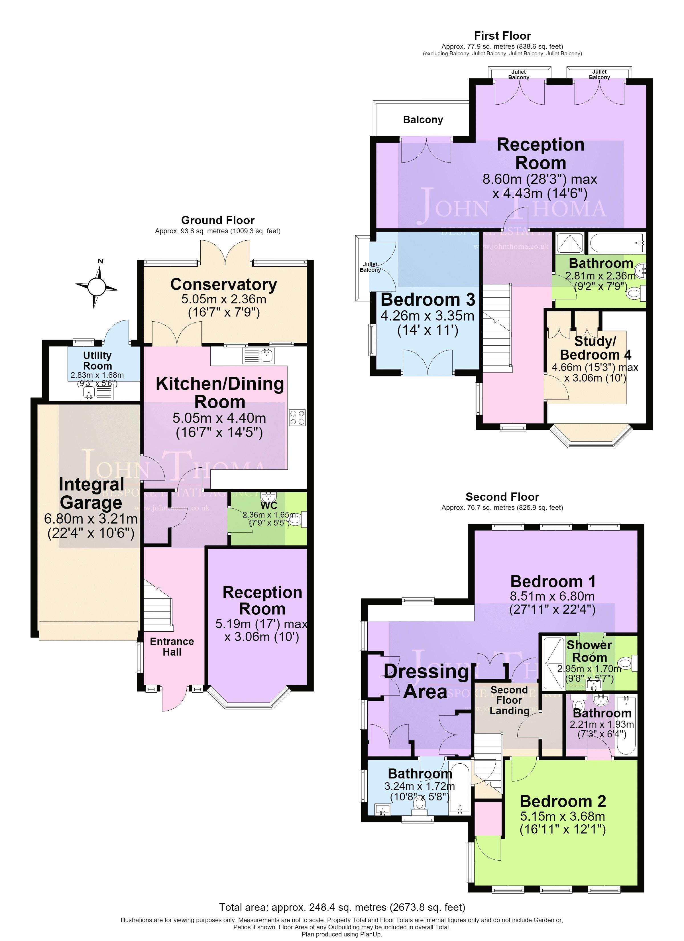 23, Rosebury Square, Woodford Green floorplan