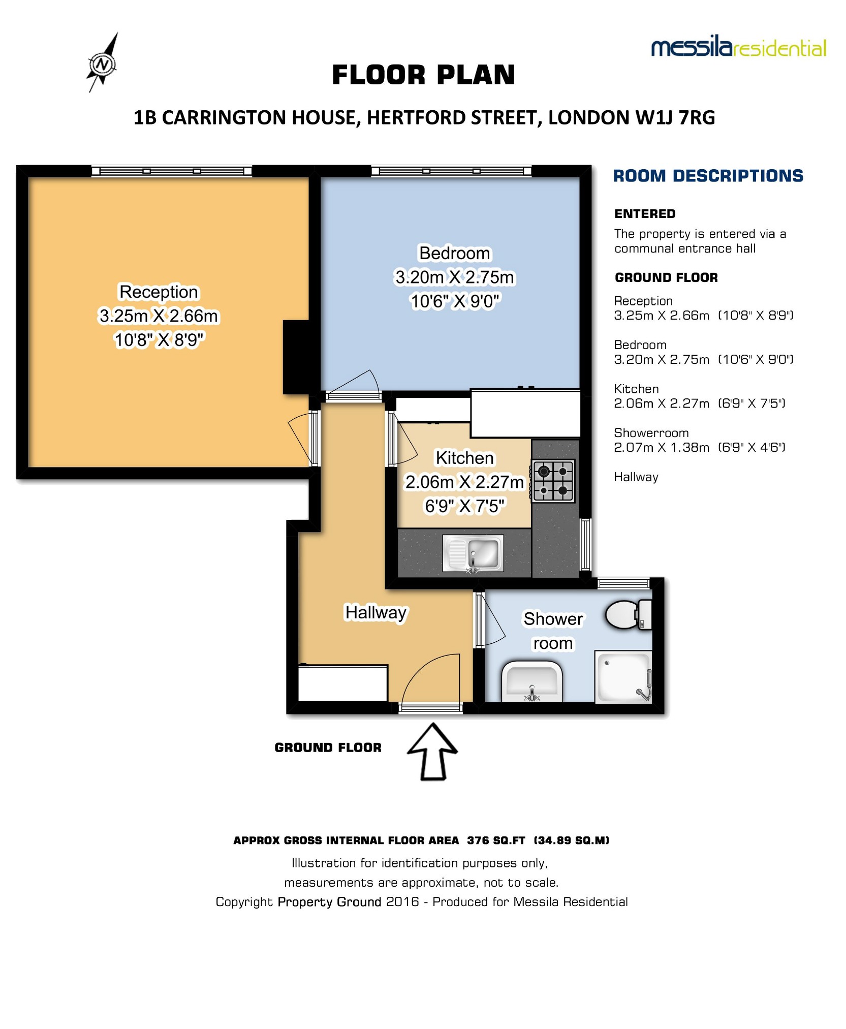 1 Bedrooms Flat to rent in Carrington House, Hertford Street, Mayfair, London W1J