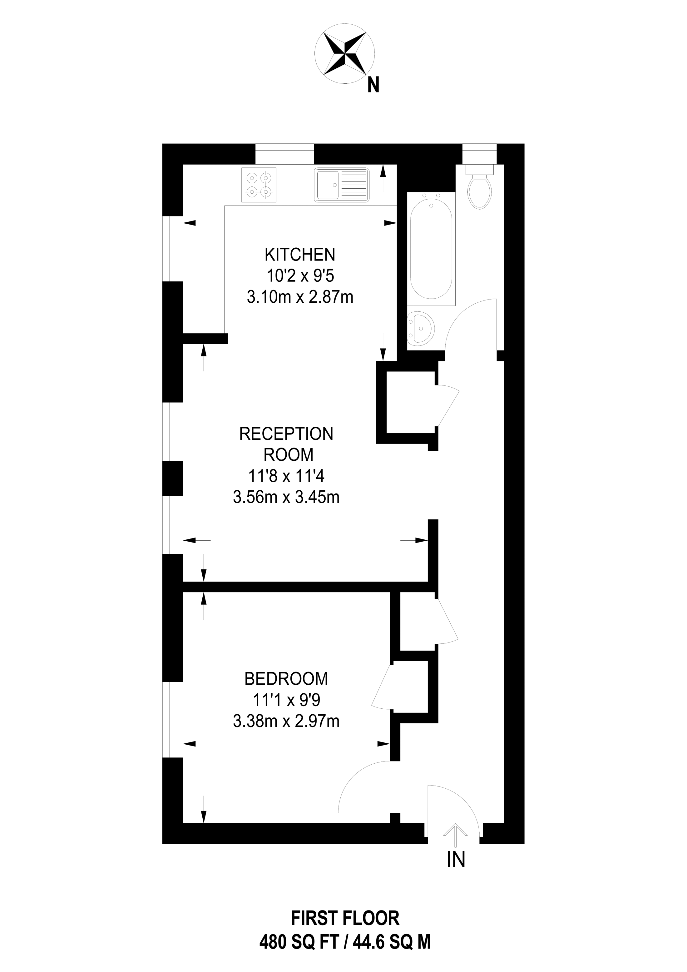 1 Bedrooms Flat to rent in Willesden Lane, Willesden Green NW2