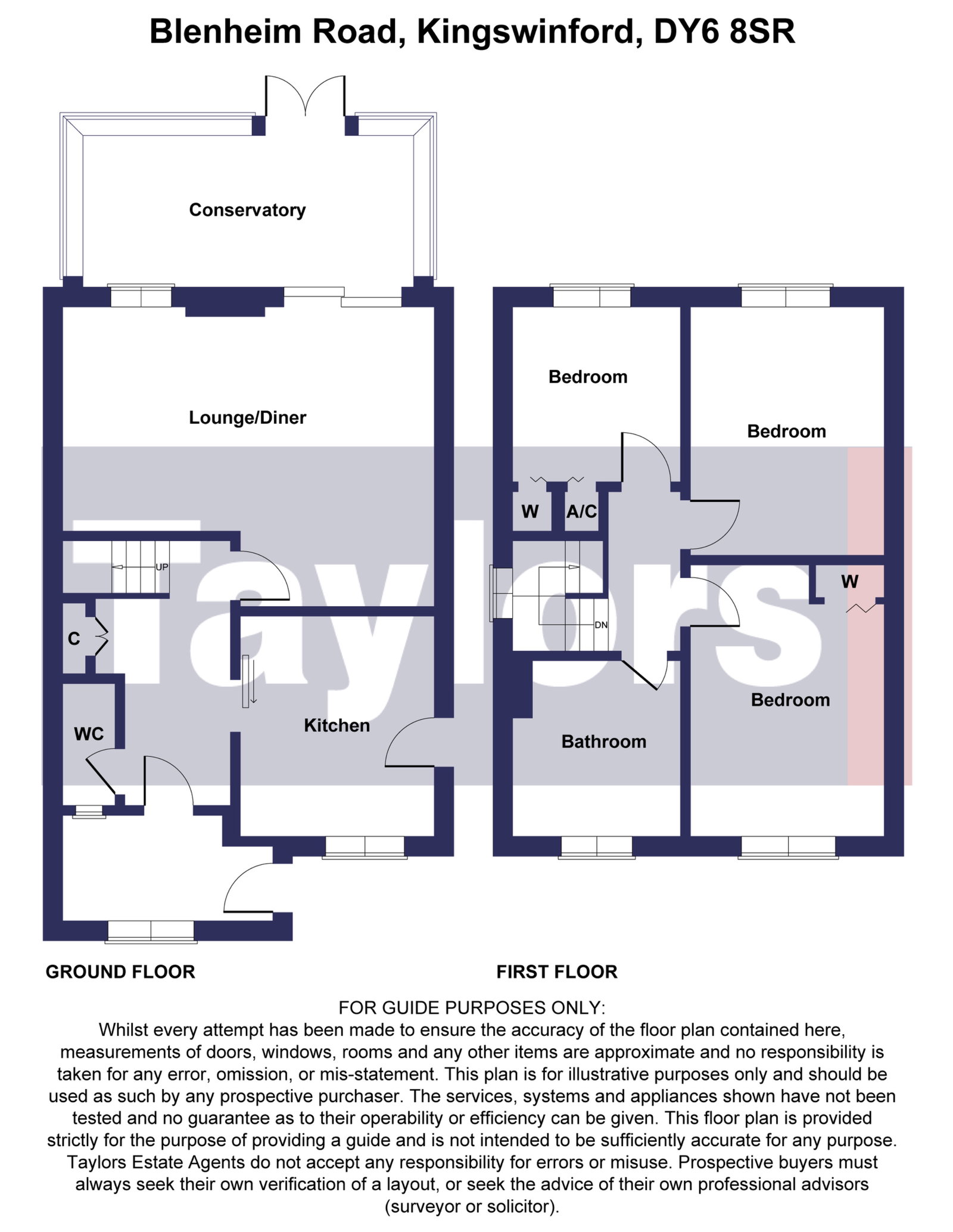 Blenheim Road, Kingswinford floorplan