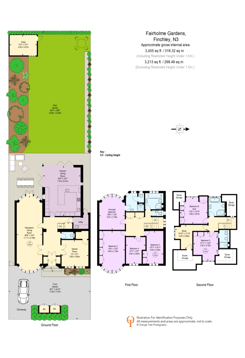 19, Fairholme Gardens, London floorplan