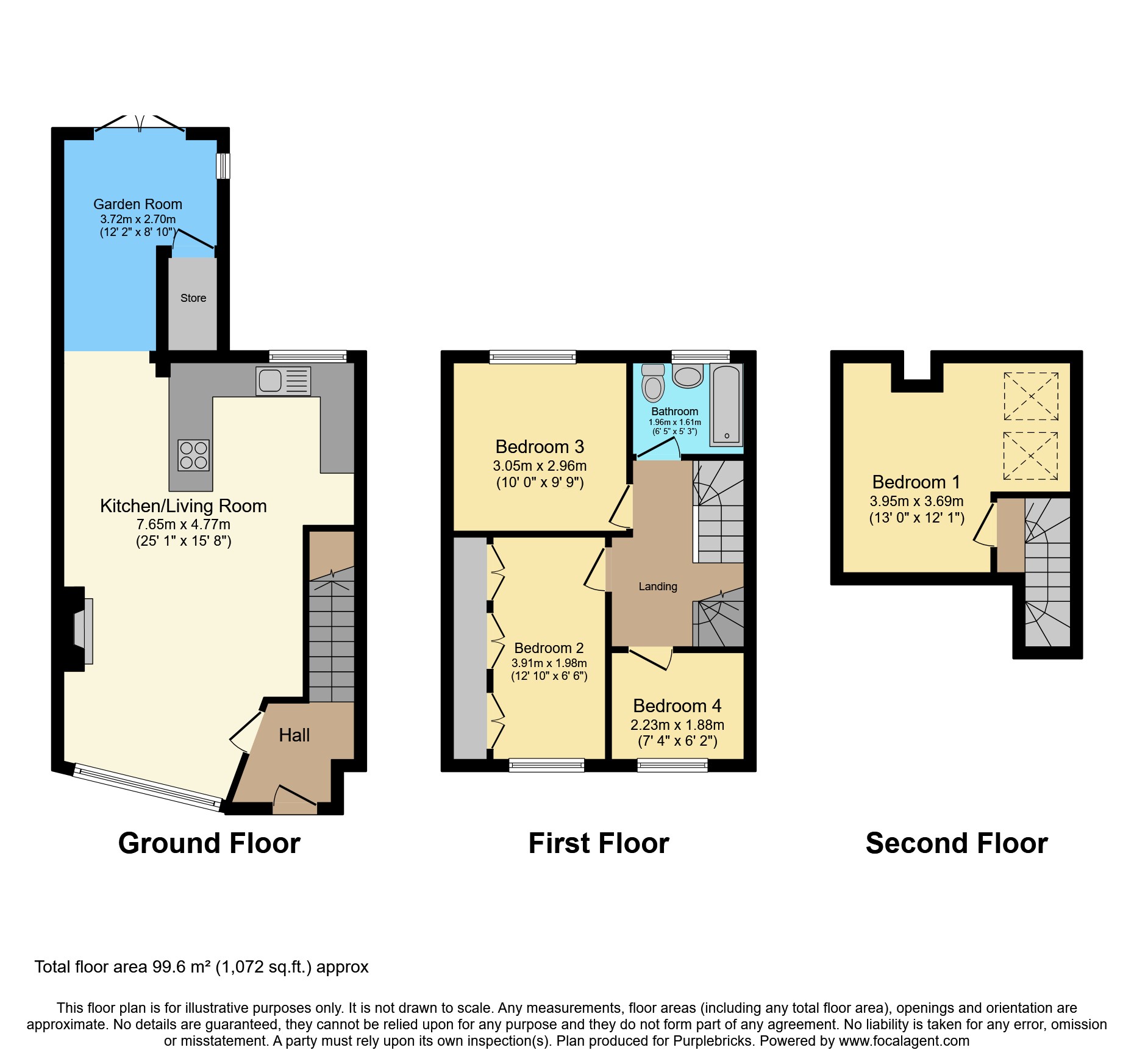 2, Hazelbarrow Drive, Hull floorplan
