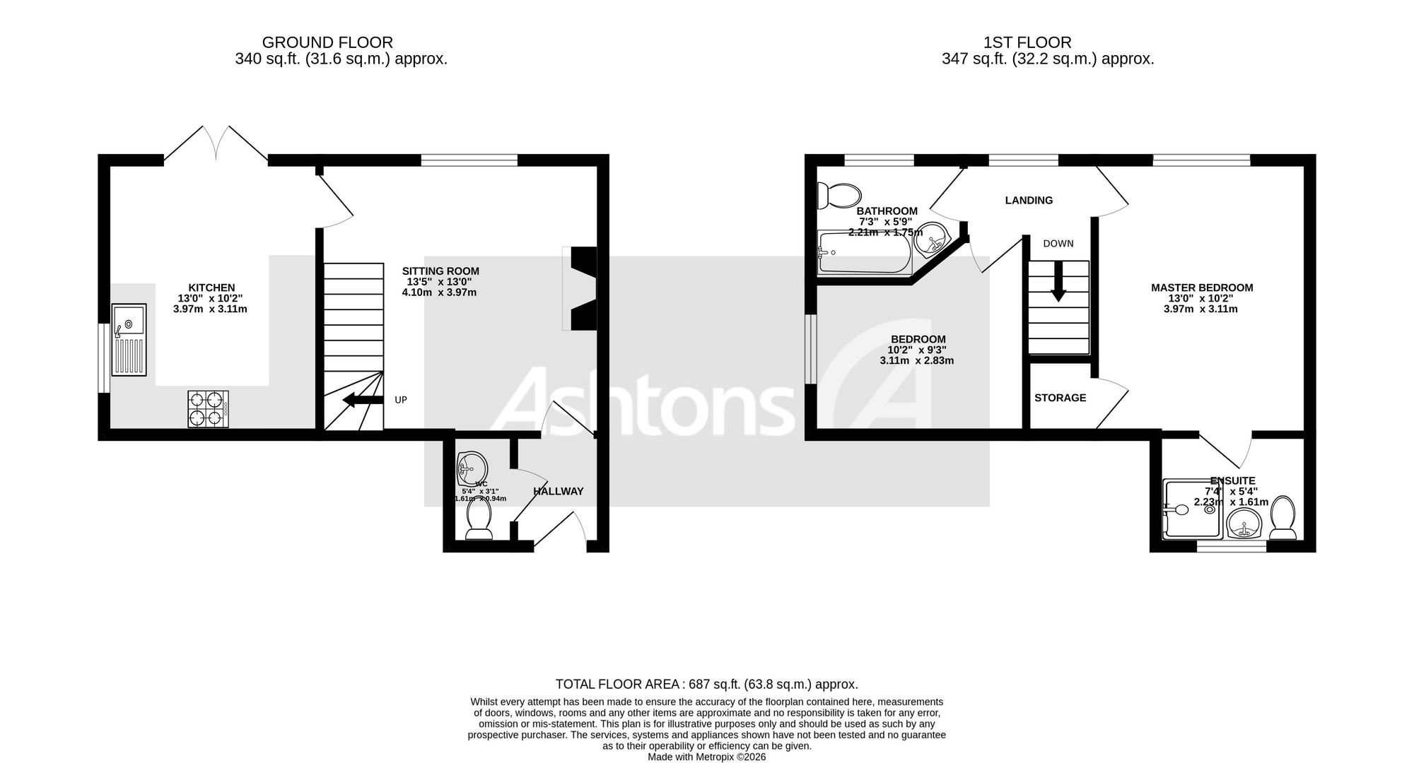 6 Winster Mews, St. Helens floorplan