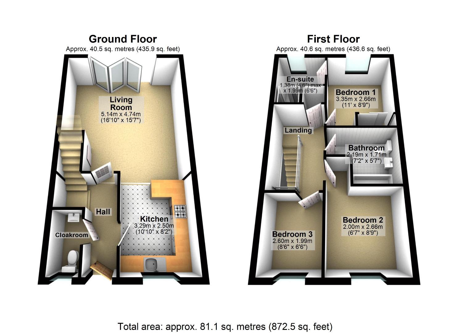 8, Walker Road, Bicester floorplan