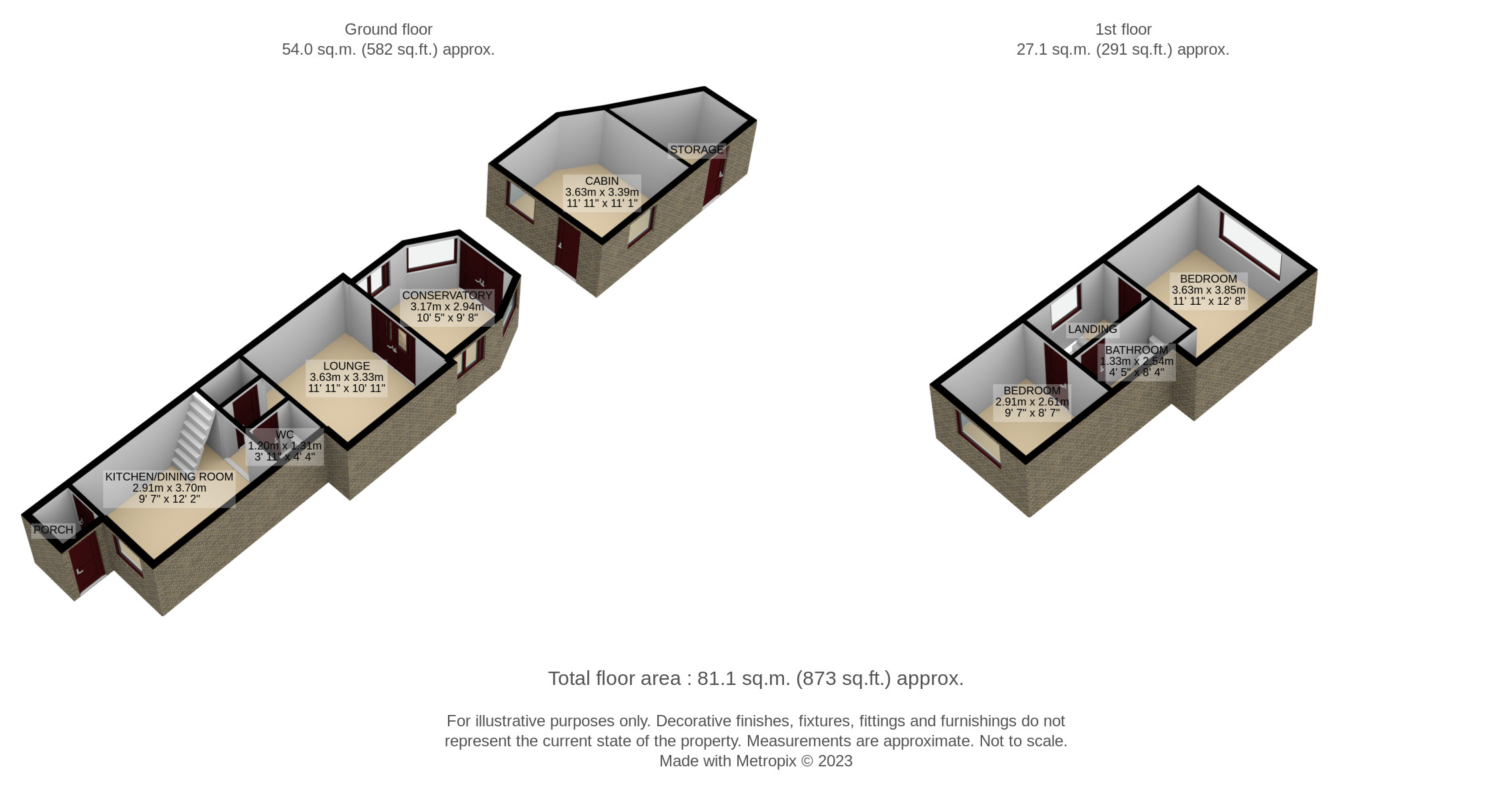 Lindsay Road, Worcester Park KT4, 2 bedroom end terrace house for sale