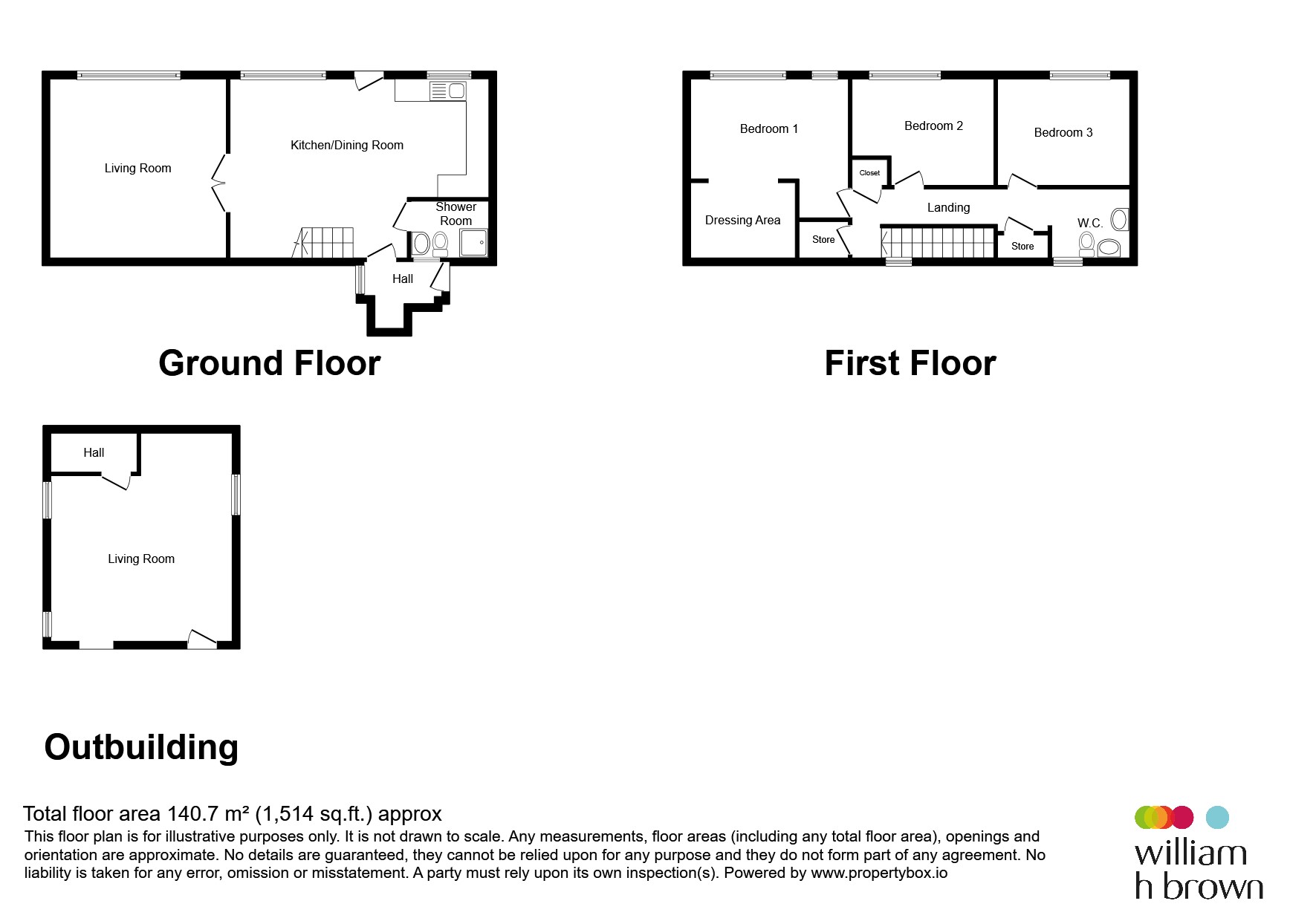 254, Axminster Close, Hull floorplan