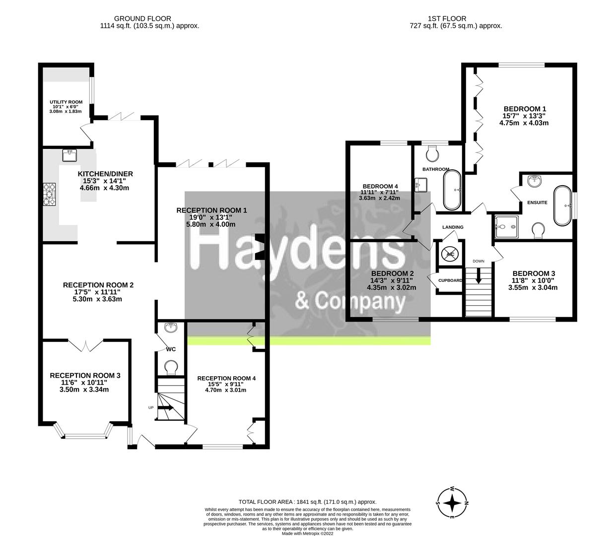 Goffs Lane, Goffs Oak, Waltham Cross EN7, 4 bedroom semidetached house