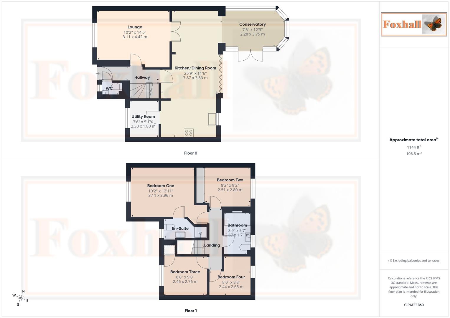 6, Mannall Walk, Ipswich floorplan