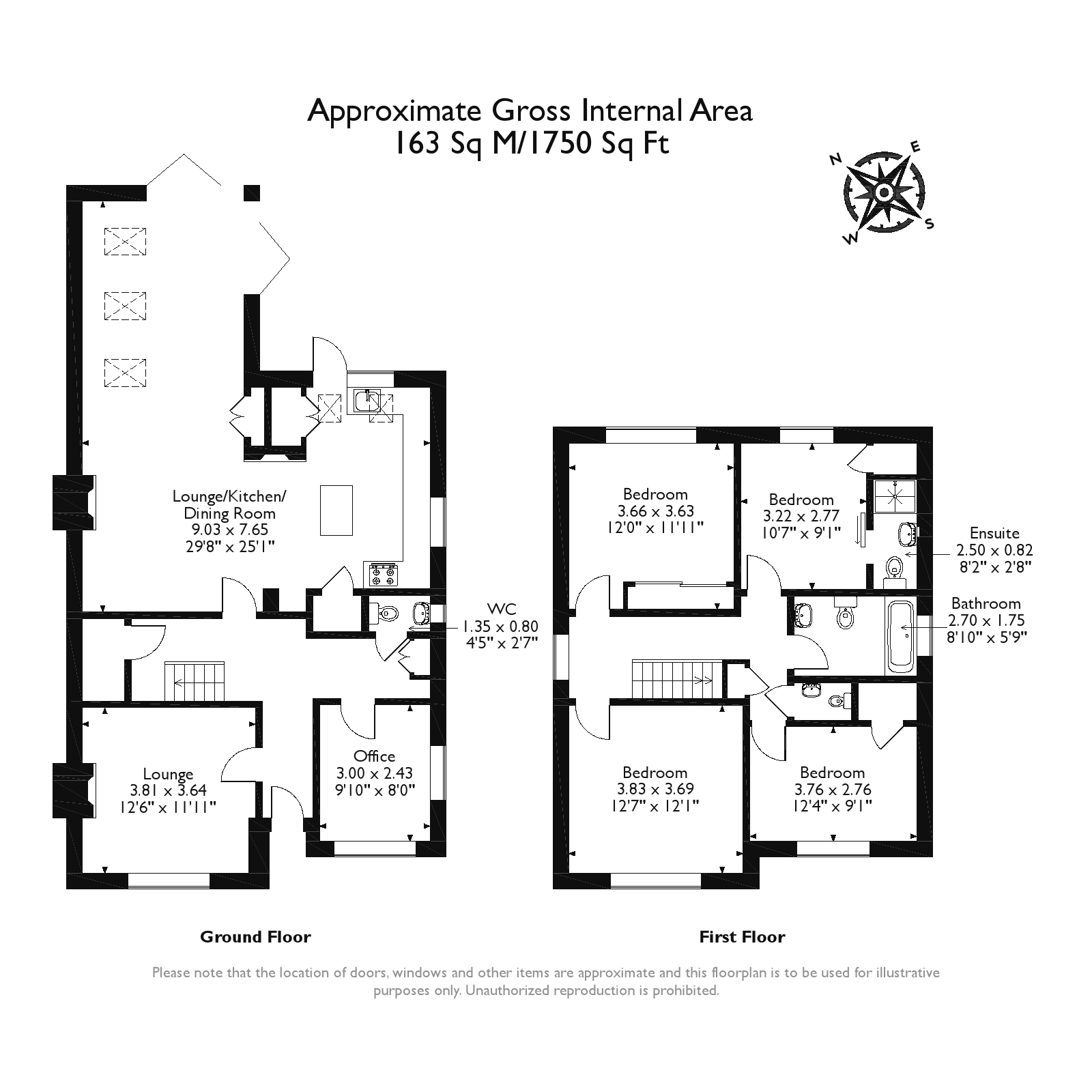 4 Bedrooms Detached house for sale in Chapel Lane, Pirbright, Woking GU24