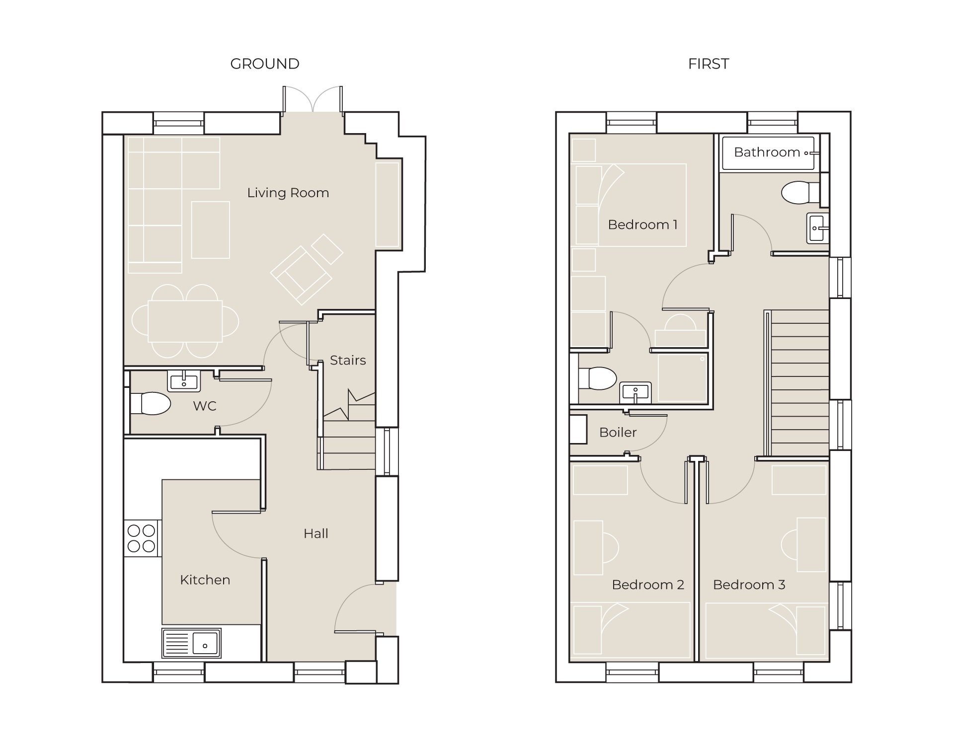 Plot 19 The Fairford, Bloomfield View, 4, Bloomfield Road, Tipton floorplan