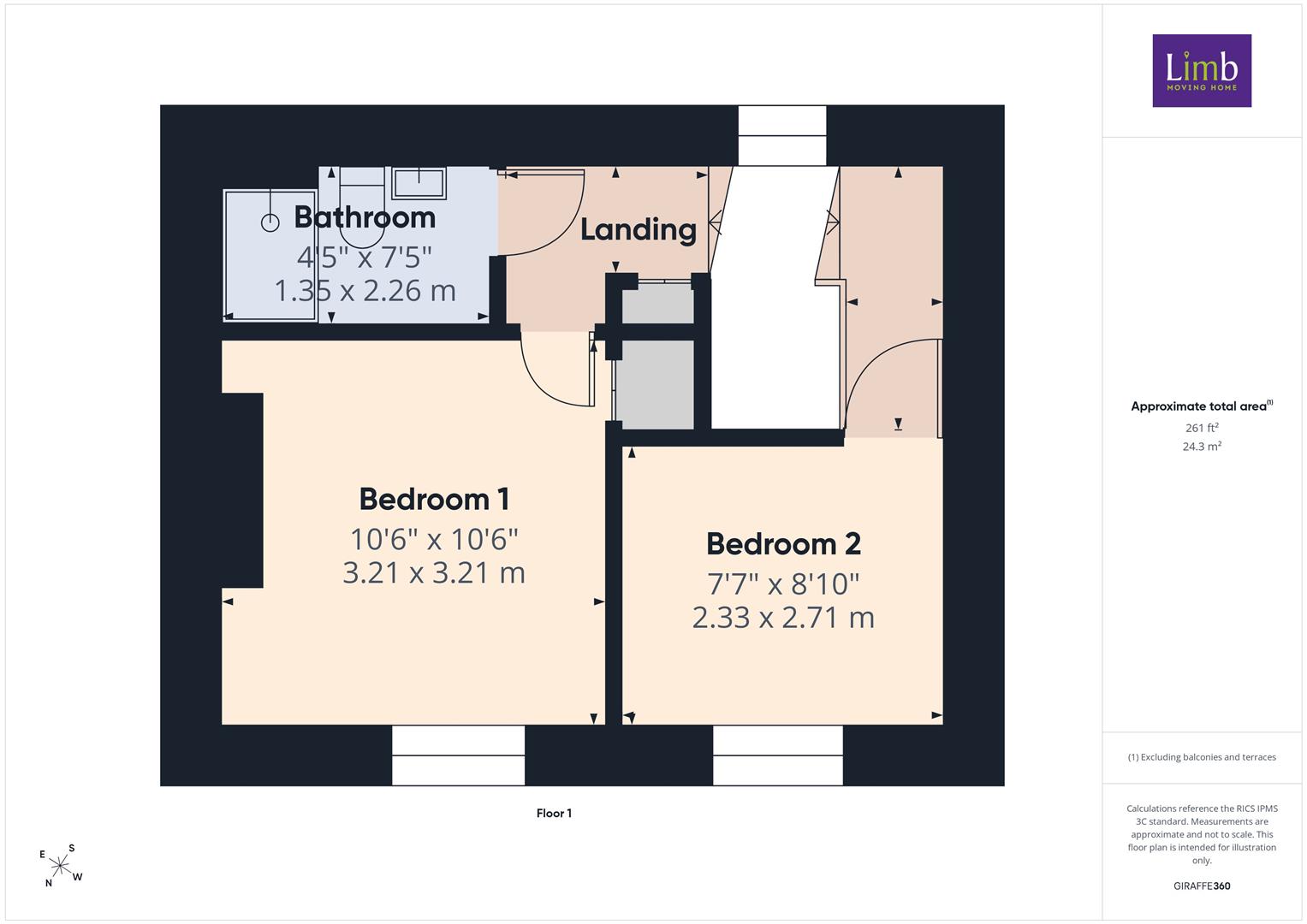 96, Main Road, Newport floorplan