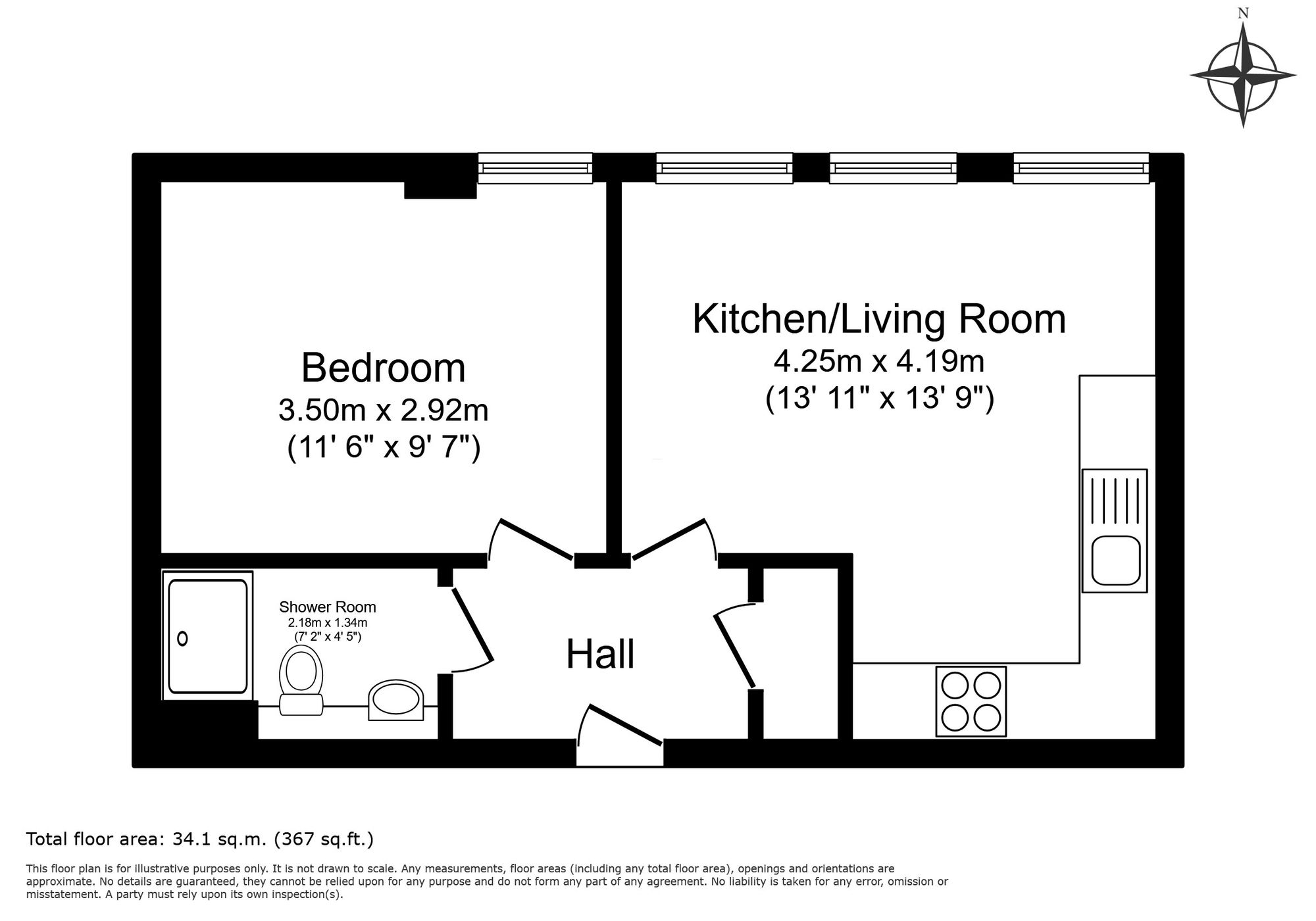 Flat 19, Park House, New Malden floorplan