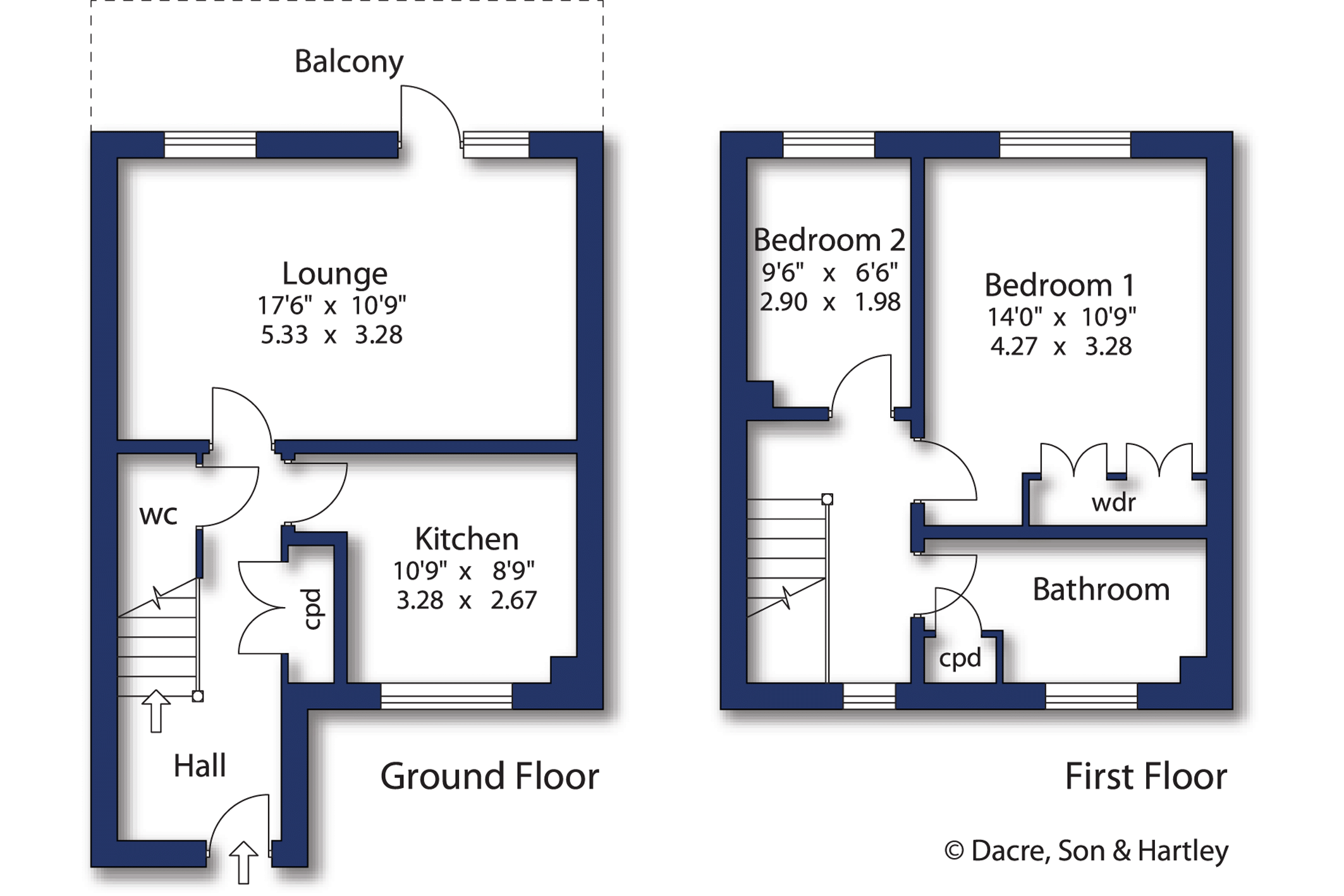 2 Bedrooms Town house for sale in Byron Mews, Bingley, West Yorkshire BD16