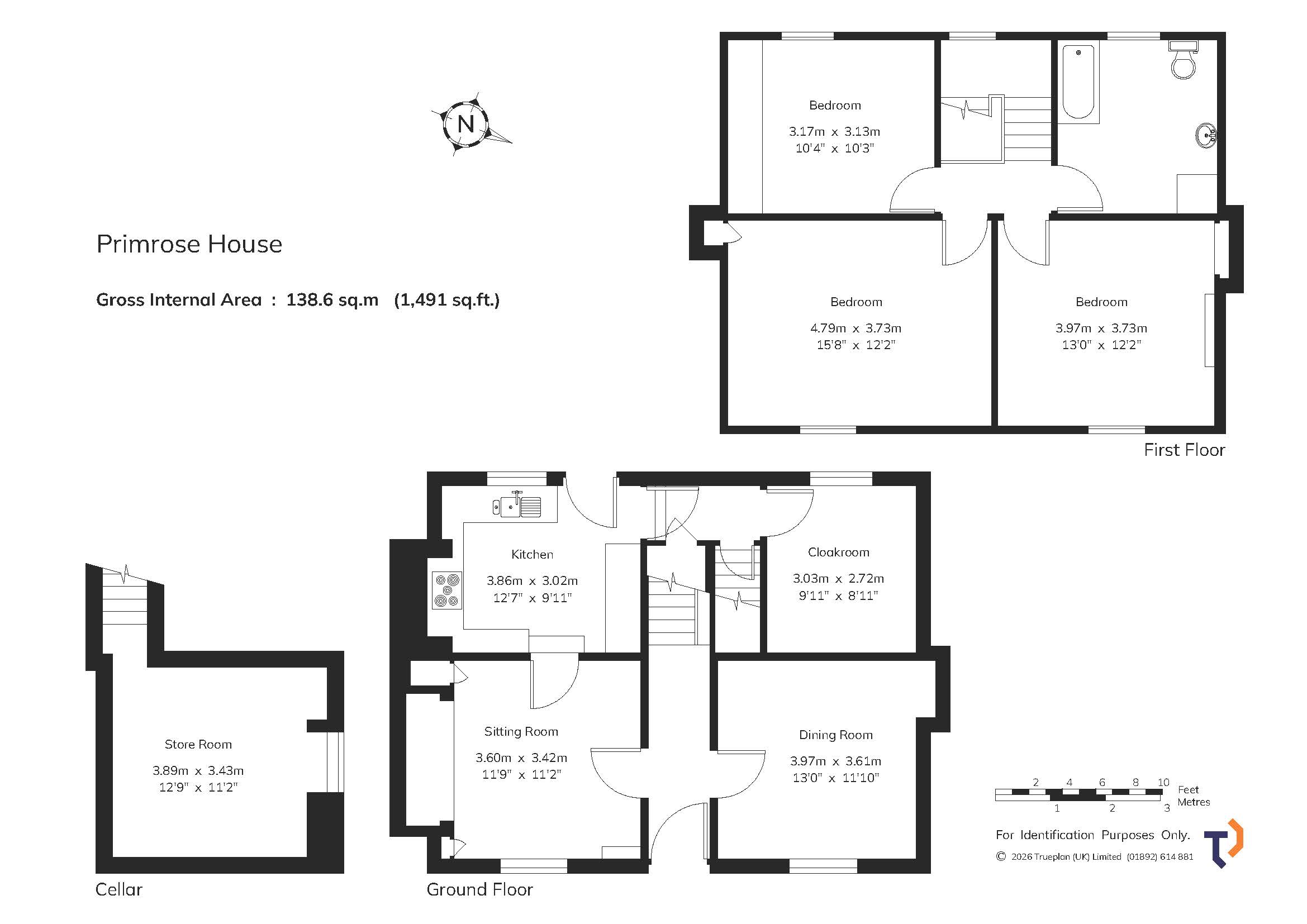Primrose House, 20, High Street, Cranbrook floorplan