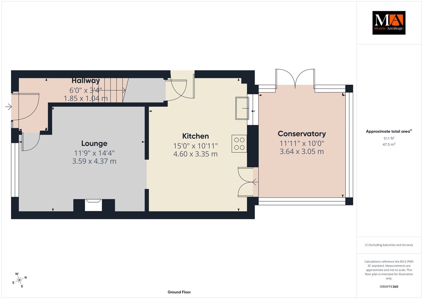 9, Stone Close, King's Lynn floorplan