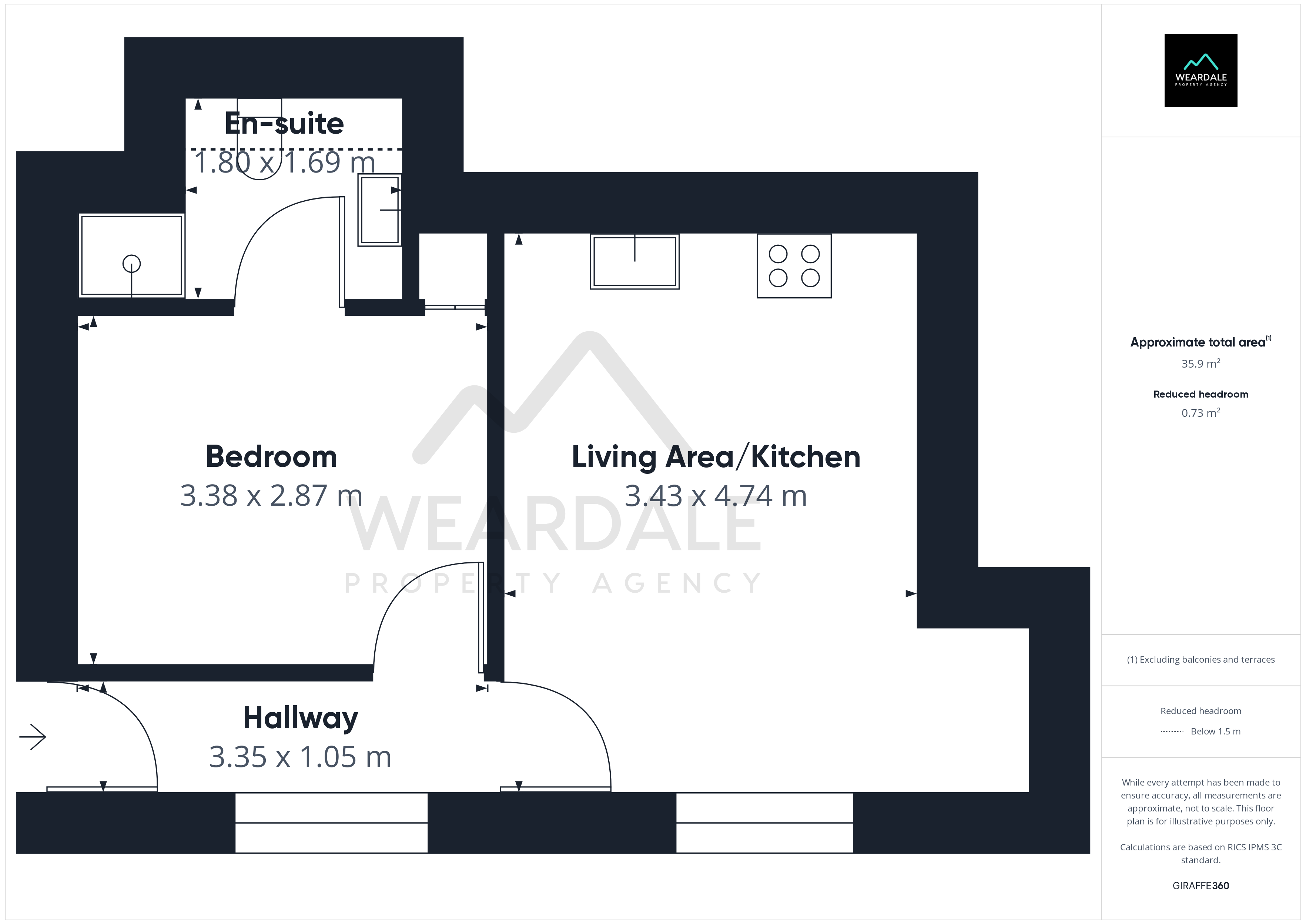 3, Front Street, Bishop Auckland floorplan