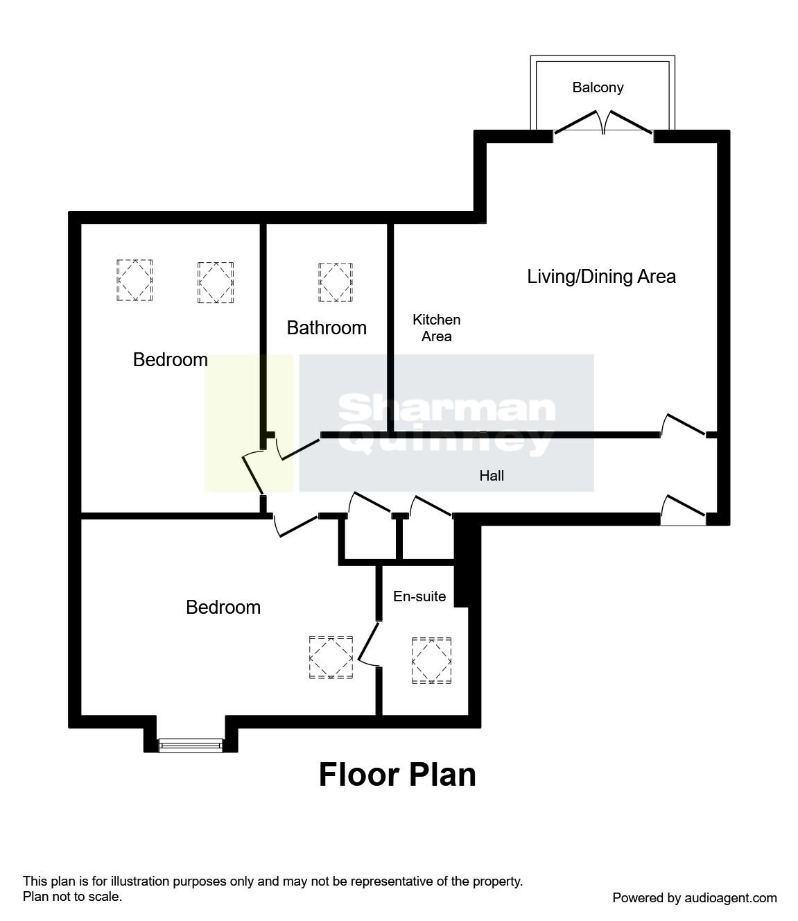 2 Bedrooms Flat to rent in Linton Close, Eaton Socon, St. Neots PE19