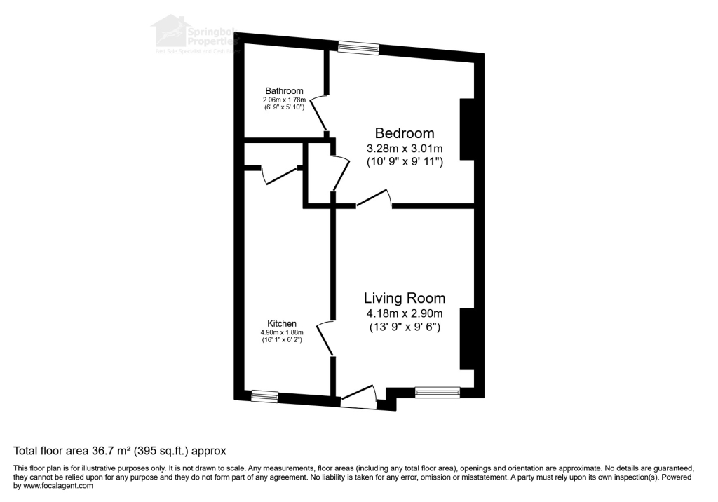 82a, Princes Road, Torquay floorplan