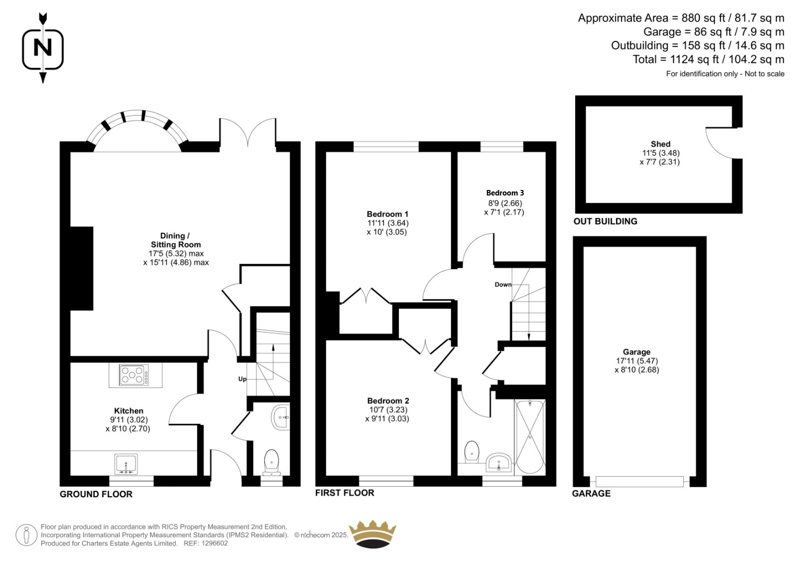 59, Oaklands Road, Hampshire floorplan