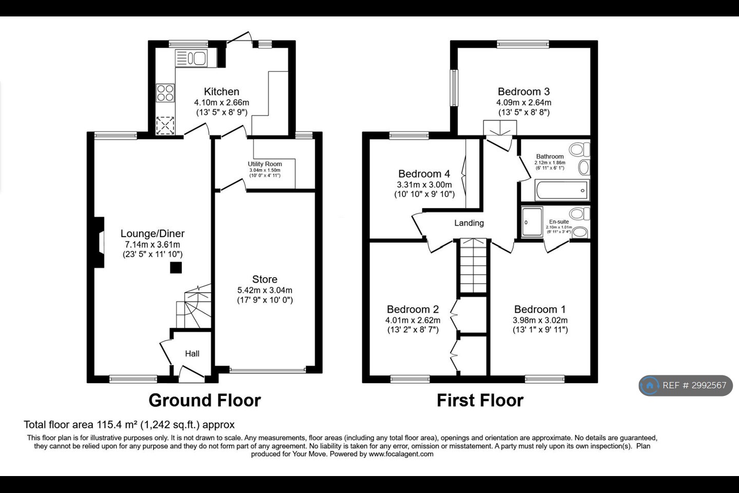 Laura Place, Rochester floorplan