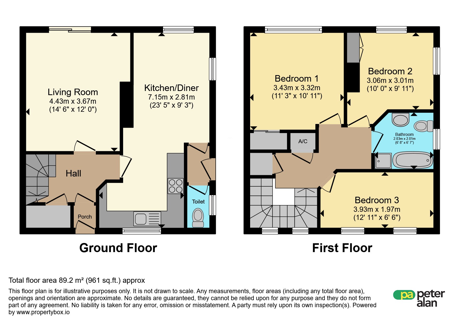 Instow Place, Cardiff floorplan