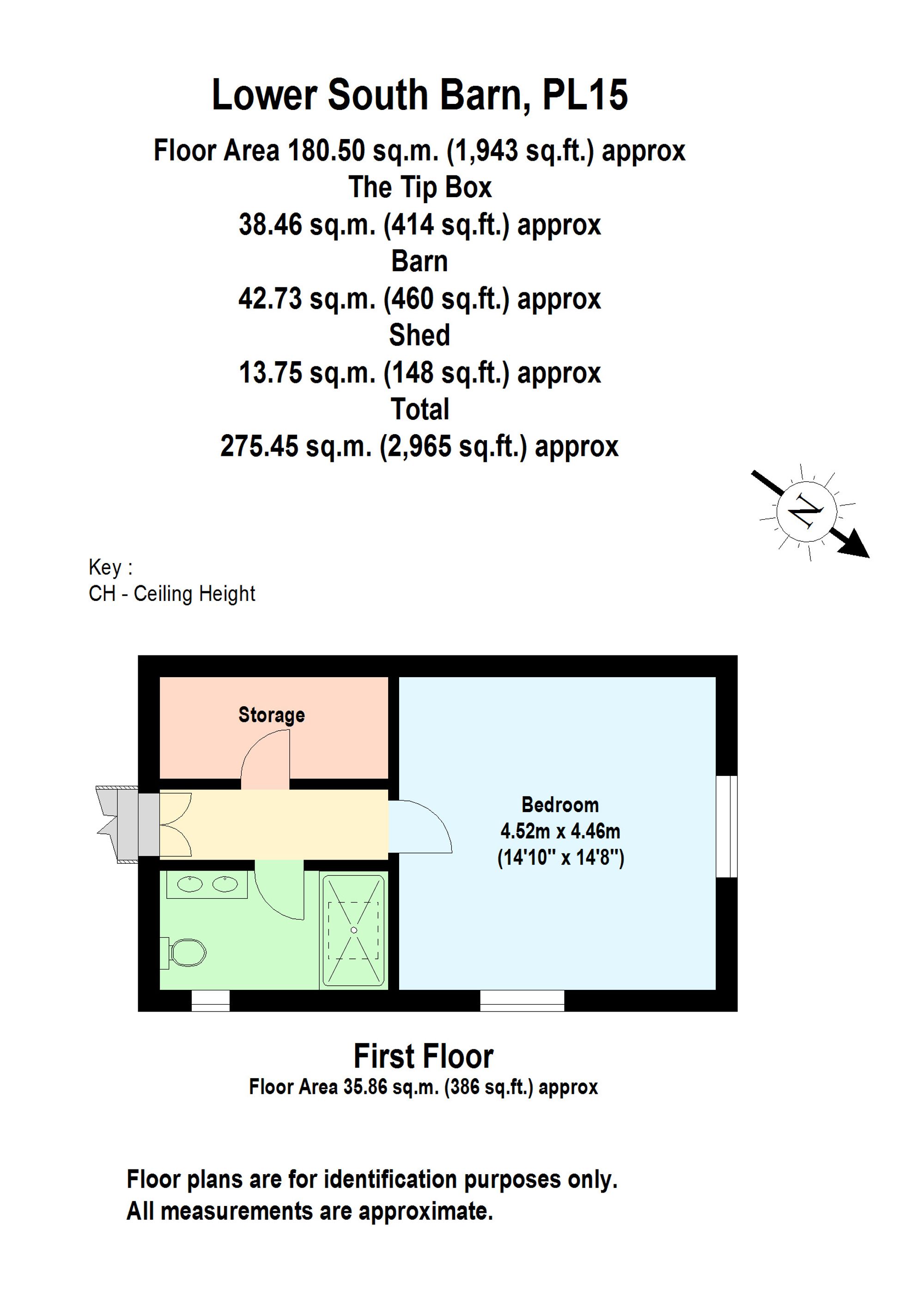 Lower South Beer Barn, Launceston floorplan