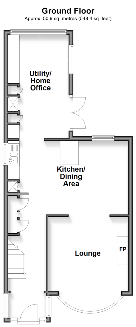 Sefton Road, Portslade floorplan