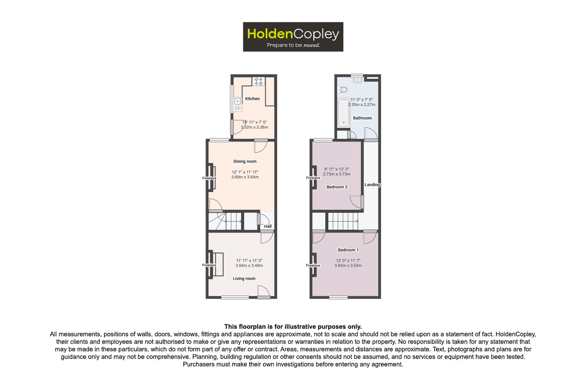 61 Bannerman Road, Nottingham floorplan