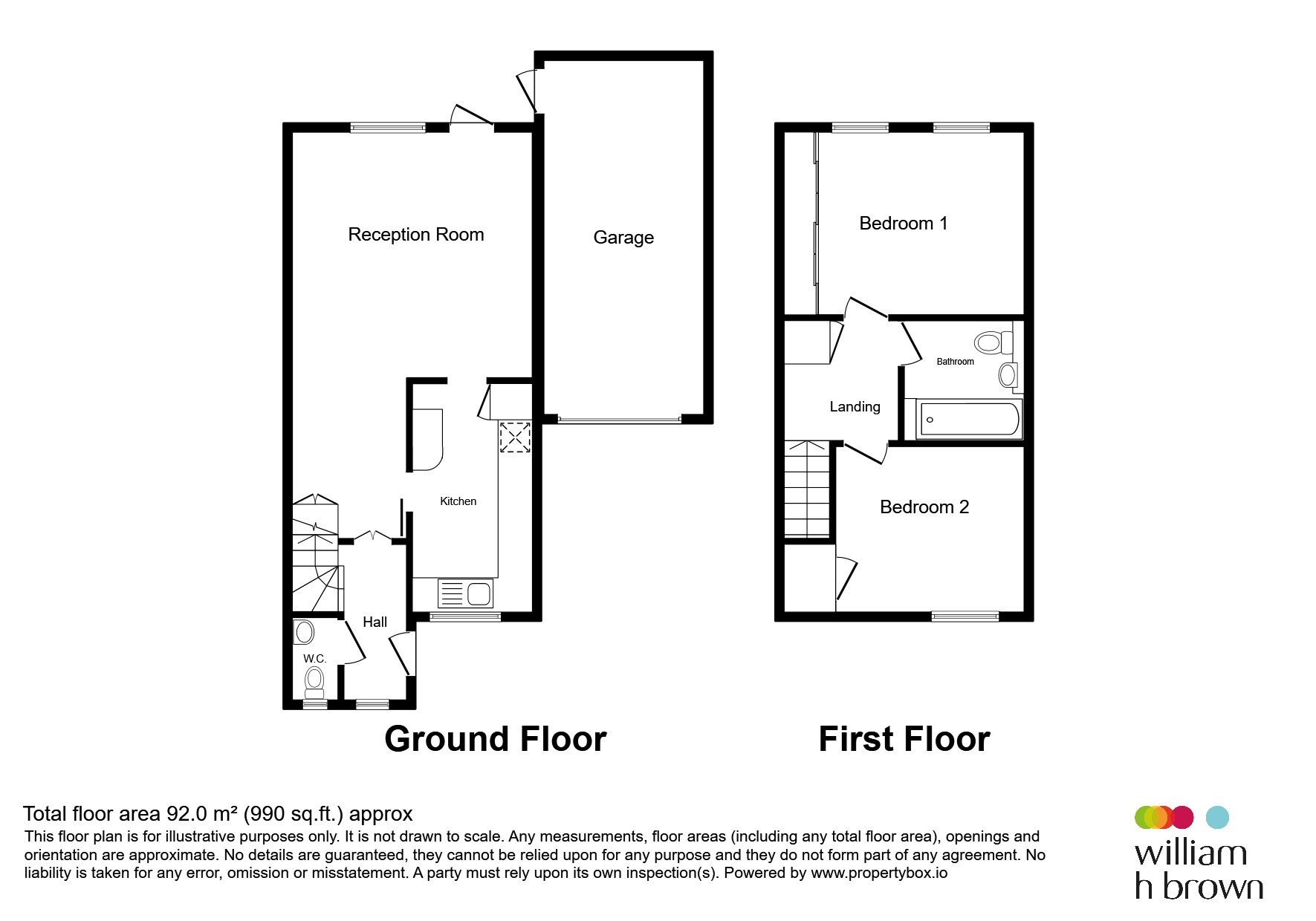 2, Bray Cottages, Turners Hill, Waltham Cross floorplan