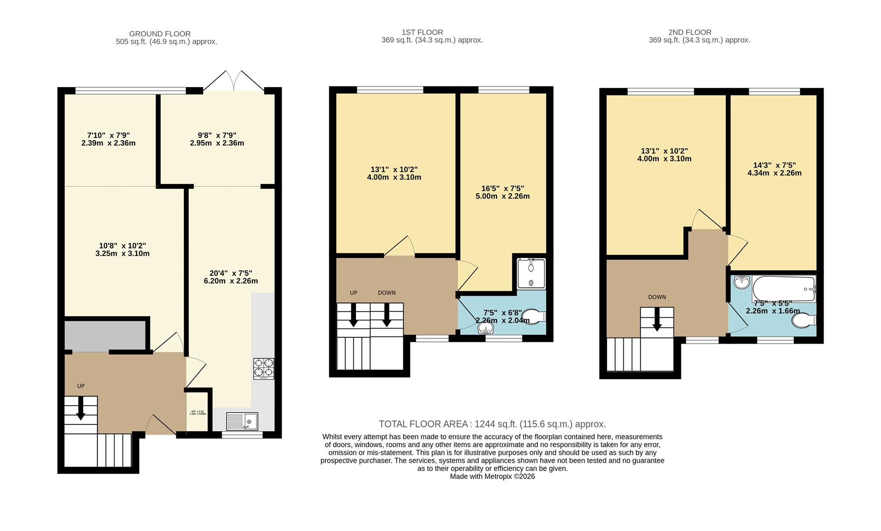 Flat 117, Webheath, Netherwood Street, London floorplan