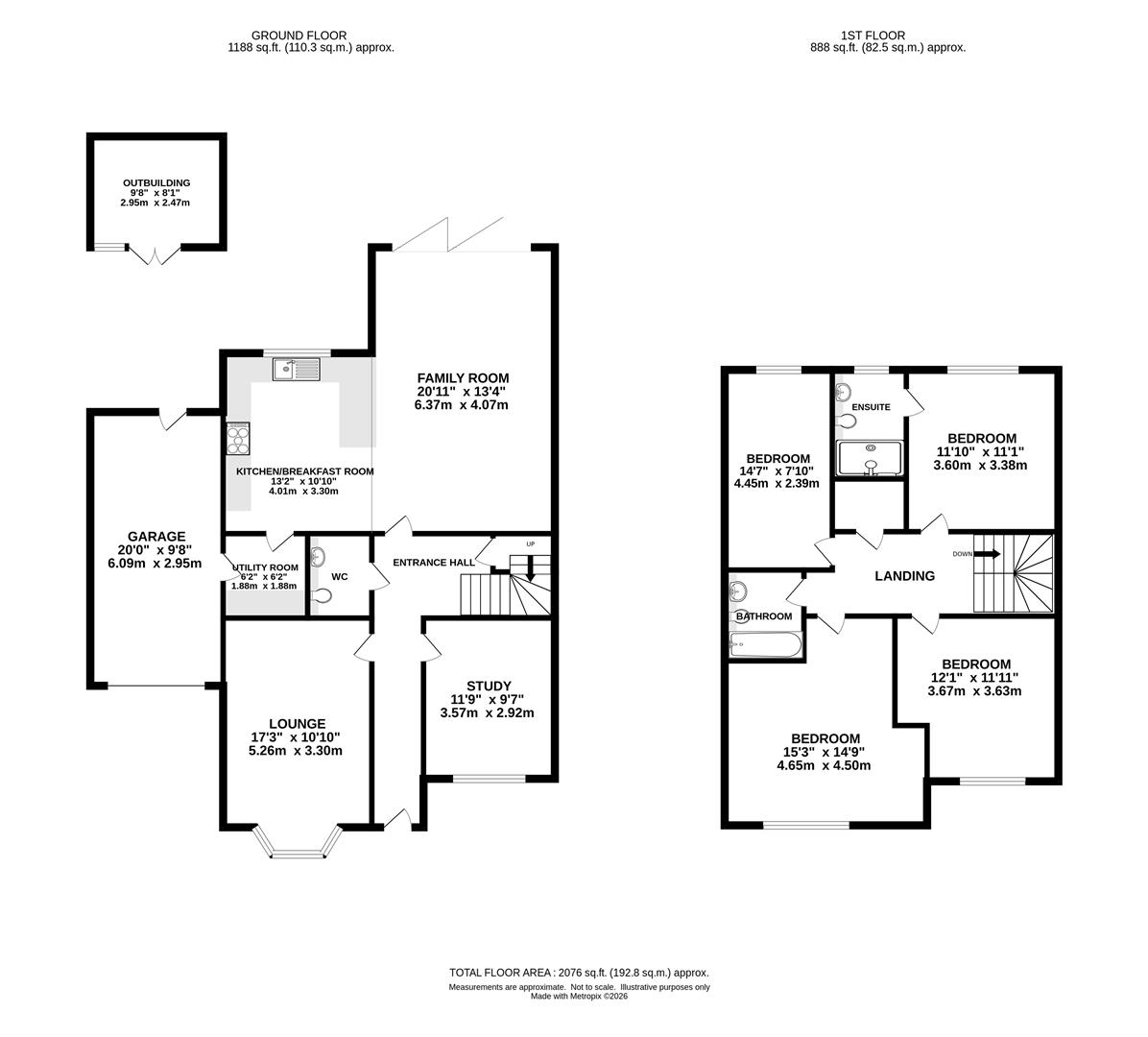 29, Little Ridings Lane, Ingatestone floorplan