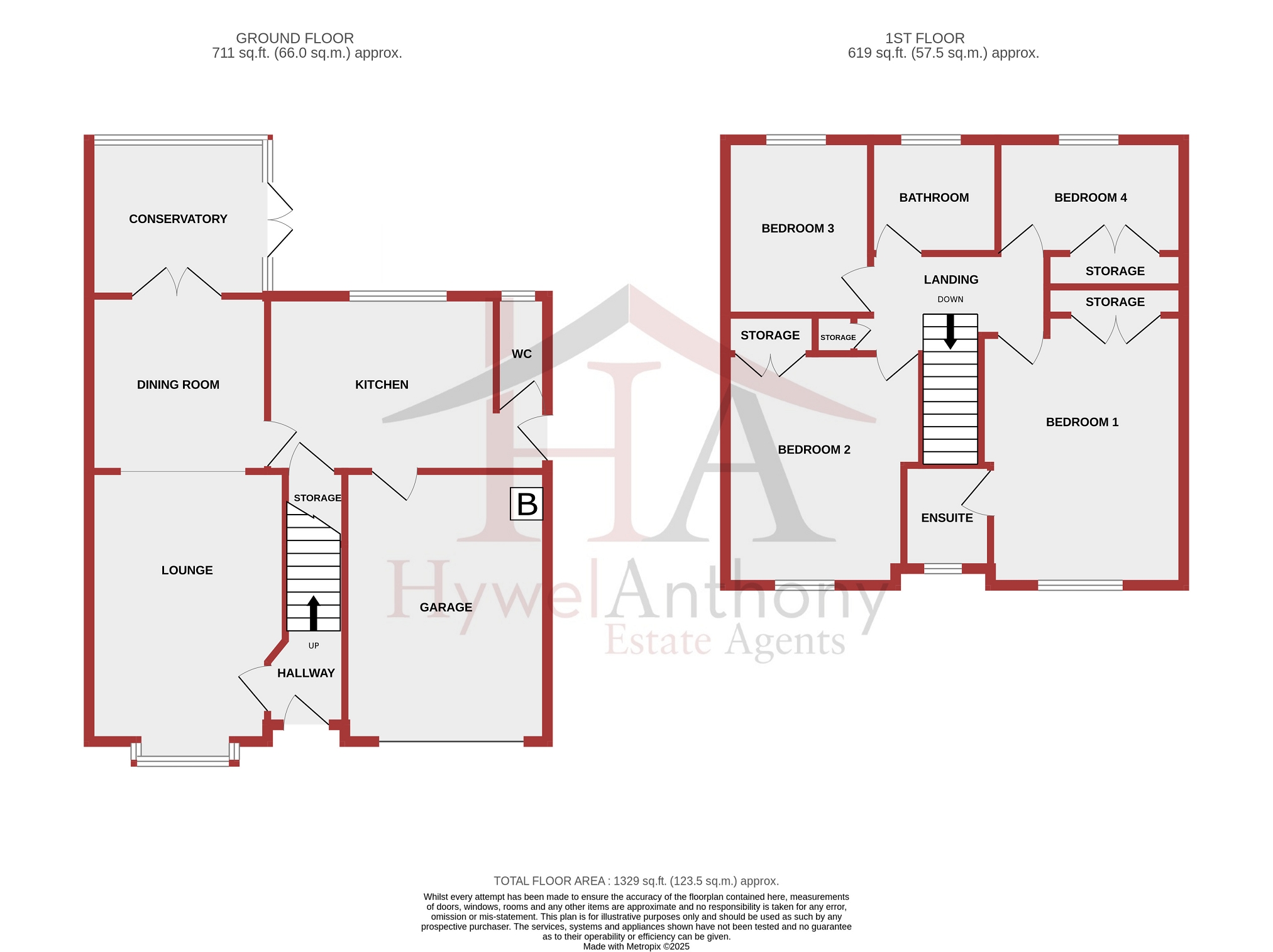 32, Maes Cefn Mabley, Pontyclun floorplan