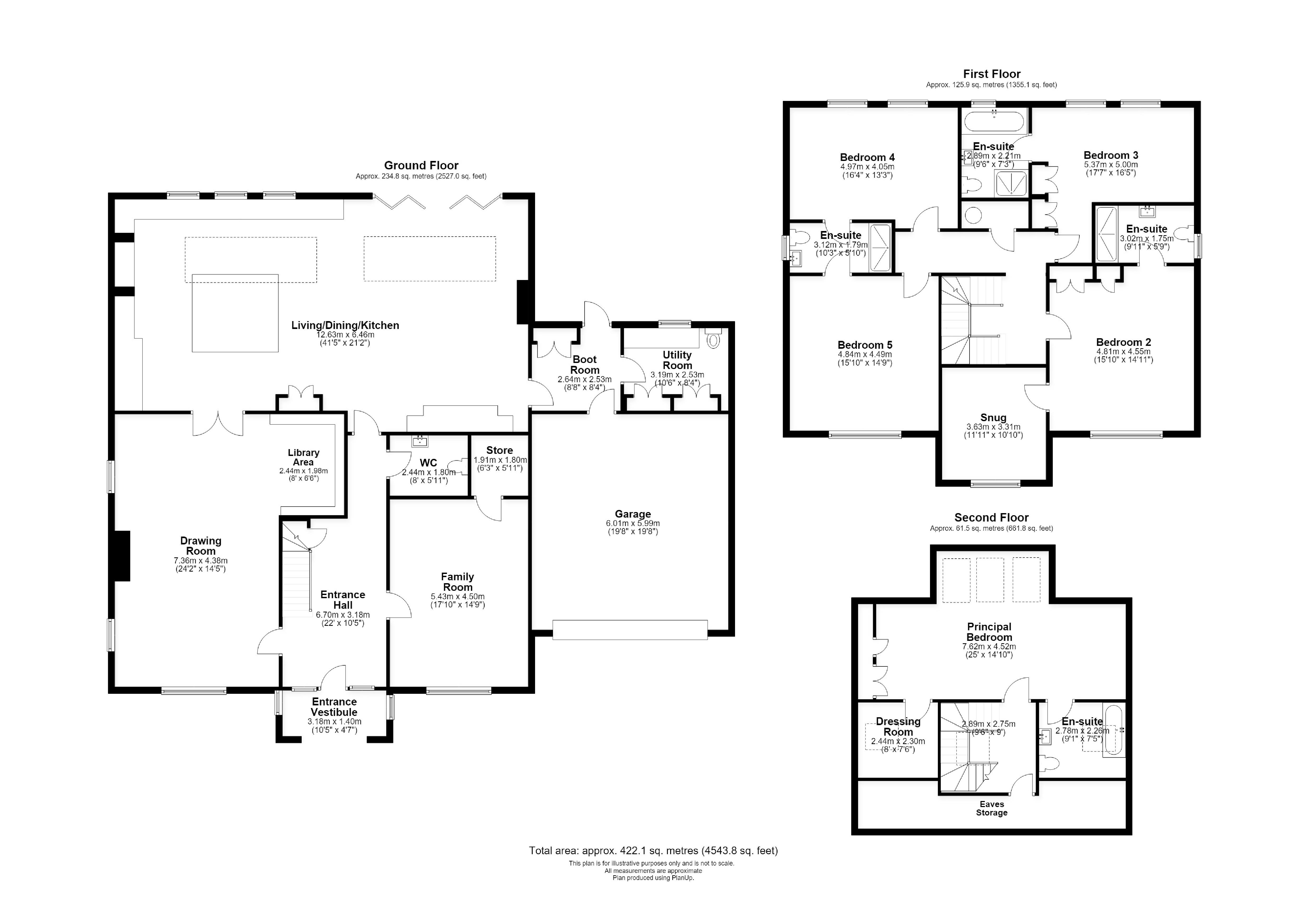 Marley Grange, 5, Fulwith Mill Lane, North Yorkshire floorplan