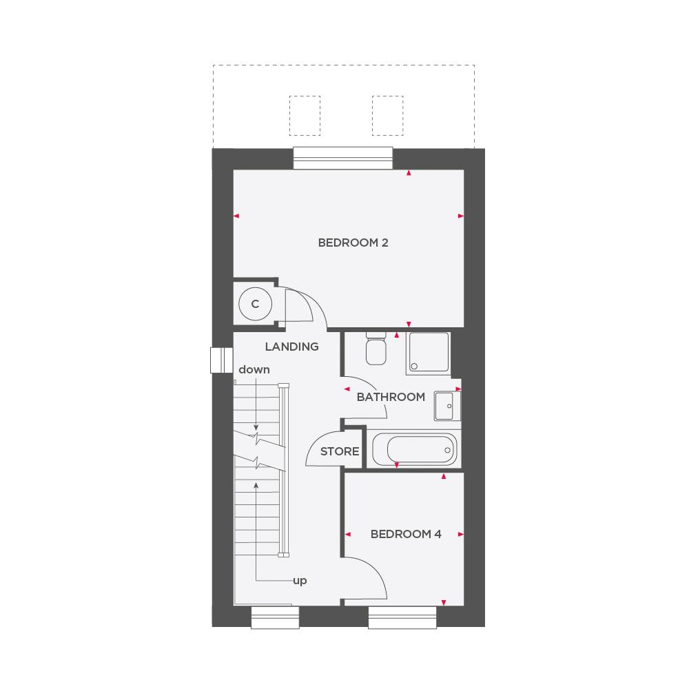 Plot 28 The Walnut Phase 2, Garstang Road, Preston floorplan