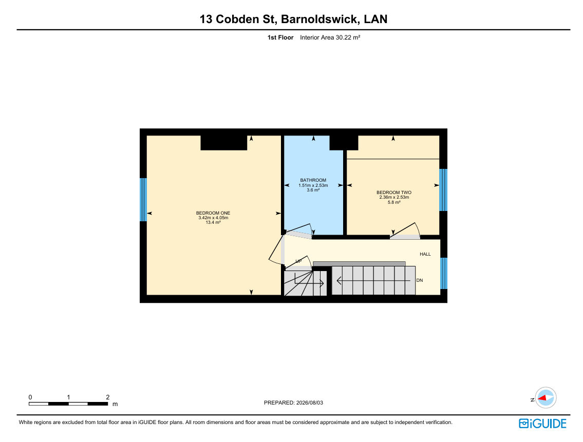 13, Cobden Street, Lancashire floorplan