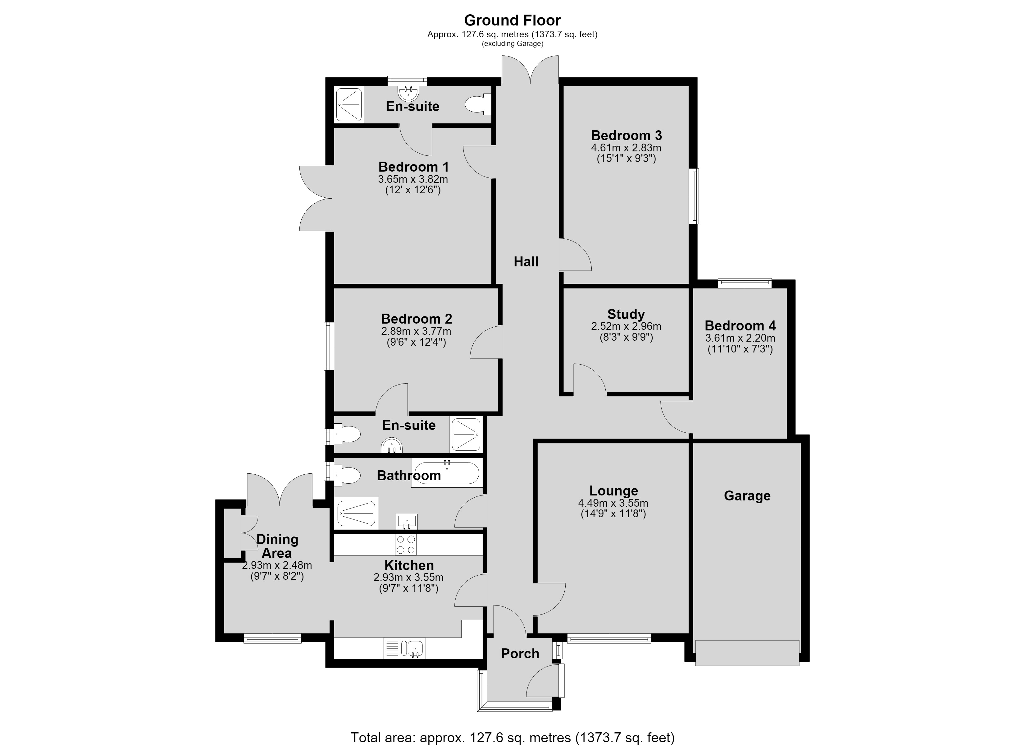 4, Field Close, Lincoln floorplan