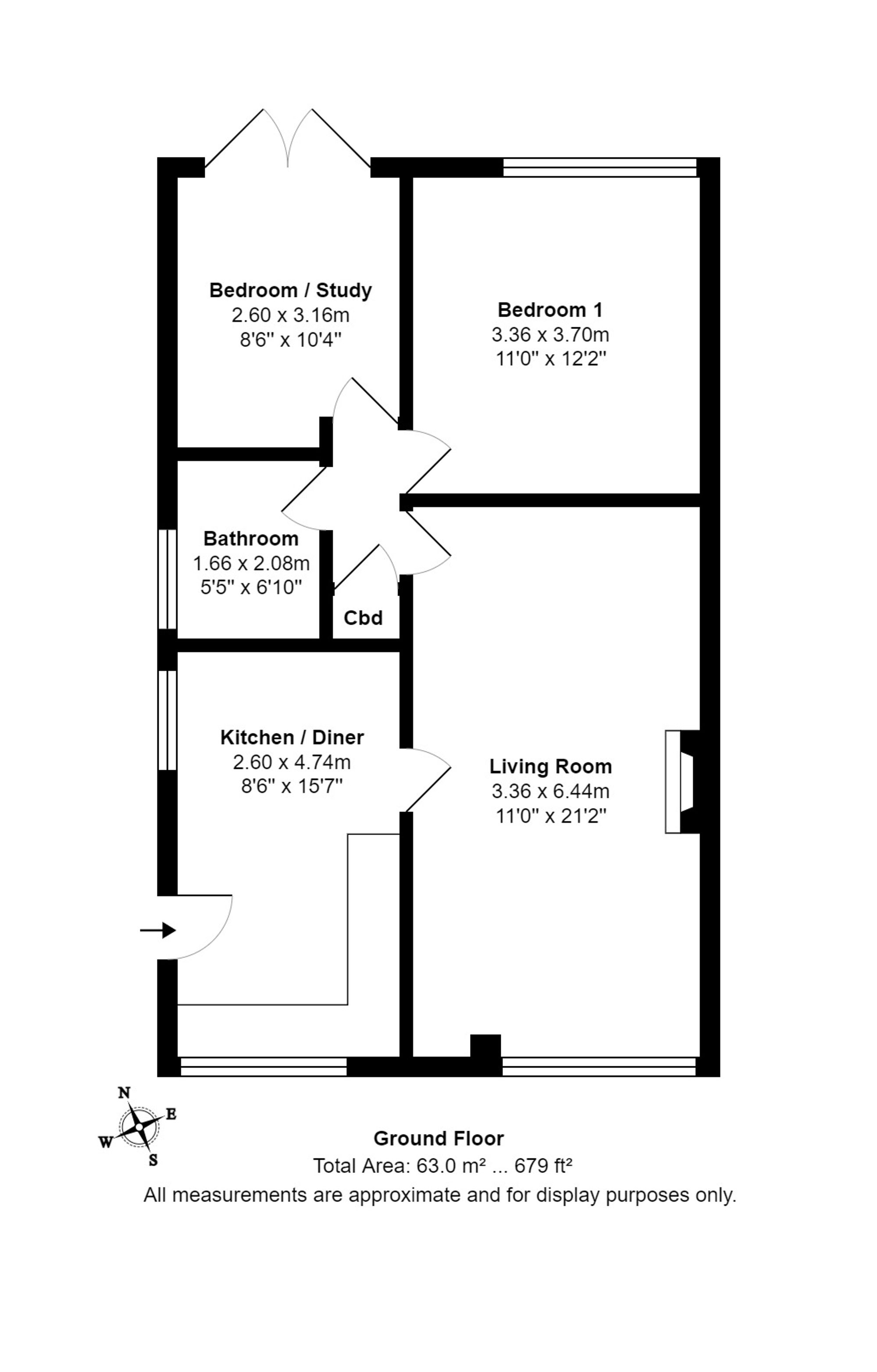 9 Coppice Avenue, Harrogate floorplan