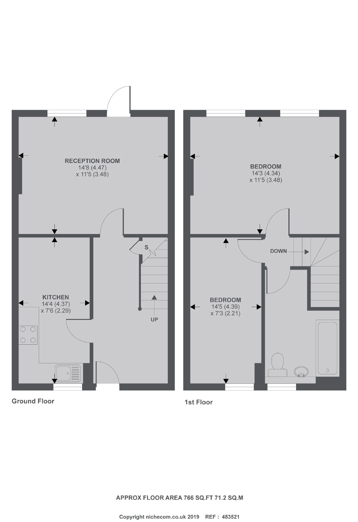 2 Bedrooms Flat for sale in Milk Yard, London E1W