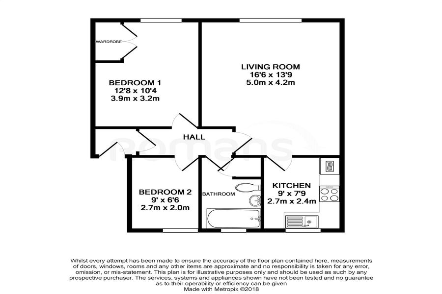 2 Bedrooms Flat to rent in Lynmouth Road, Reading RG1