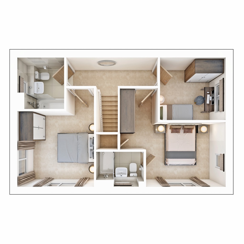 The Aynesdale  - Plot 14, Lever Valley, Stopes Road, Little Lever, Bolton floorplan