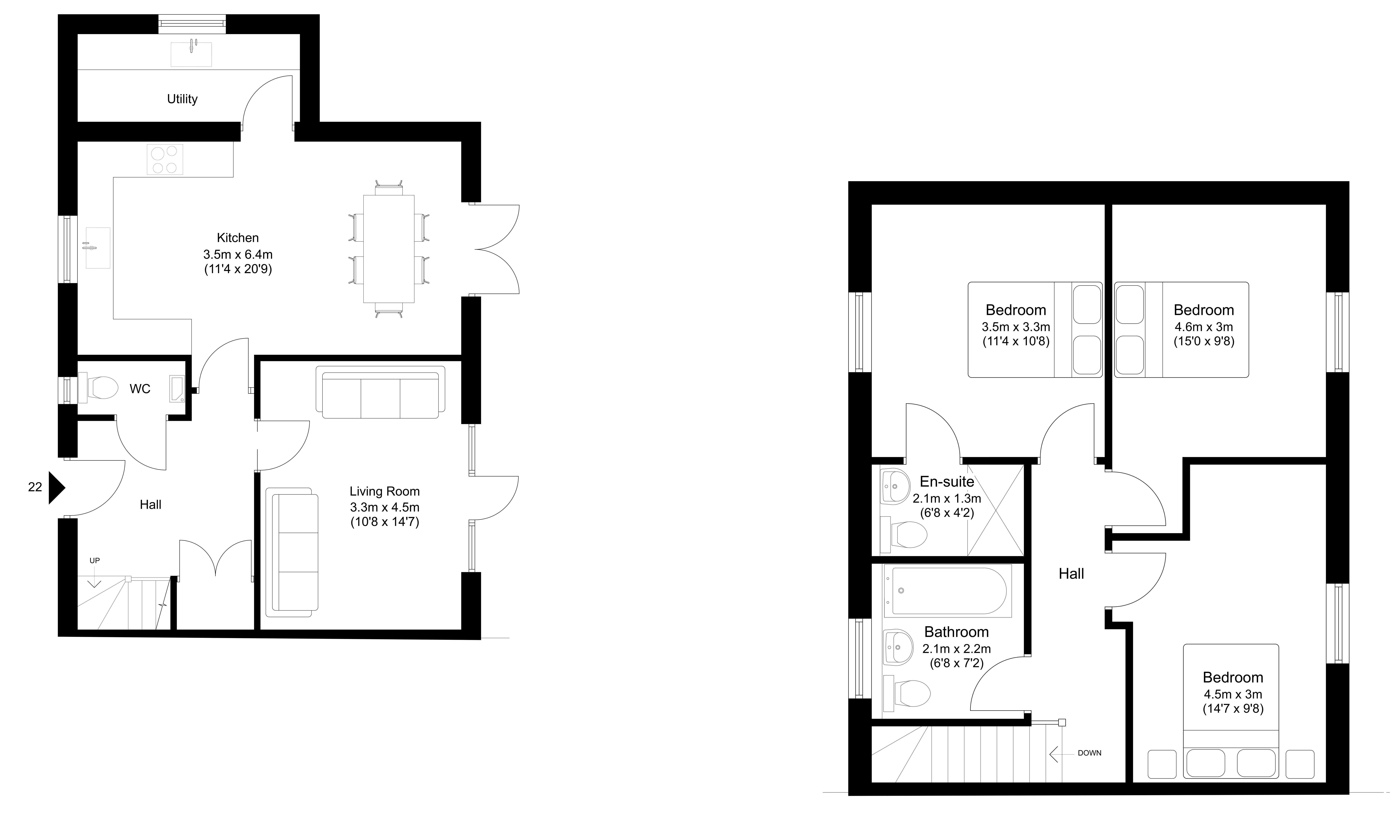 Radstock Way, Merstham, Redhill RH1, 3 bedroom end terrace house for