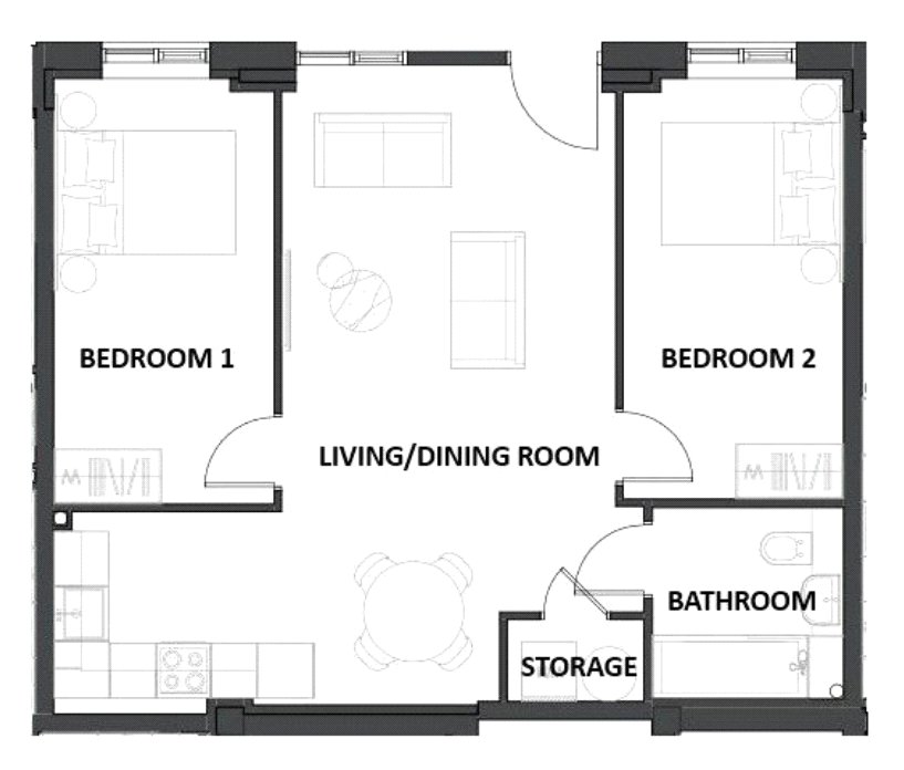 10 Westminster House,, Fleet Road, Hampshire floorplan